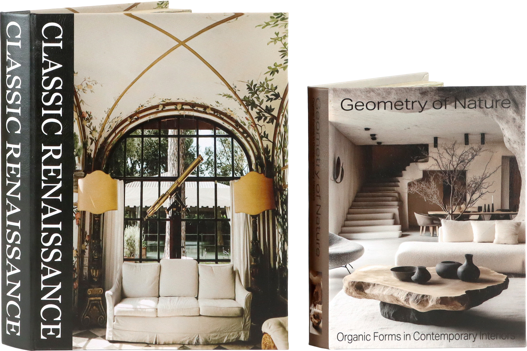 1018 BOOKBOXES CLASSIC LIVING  S/2