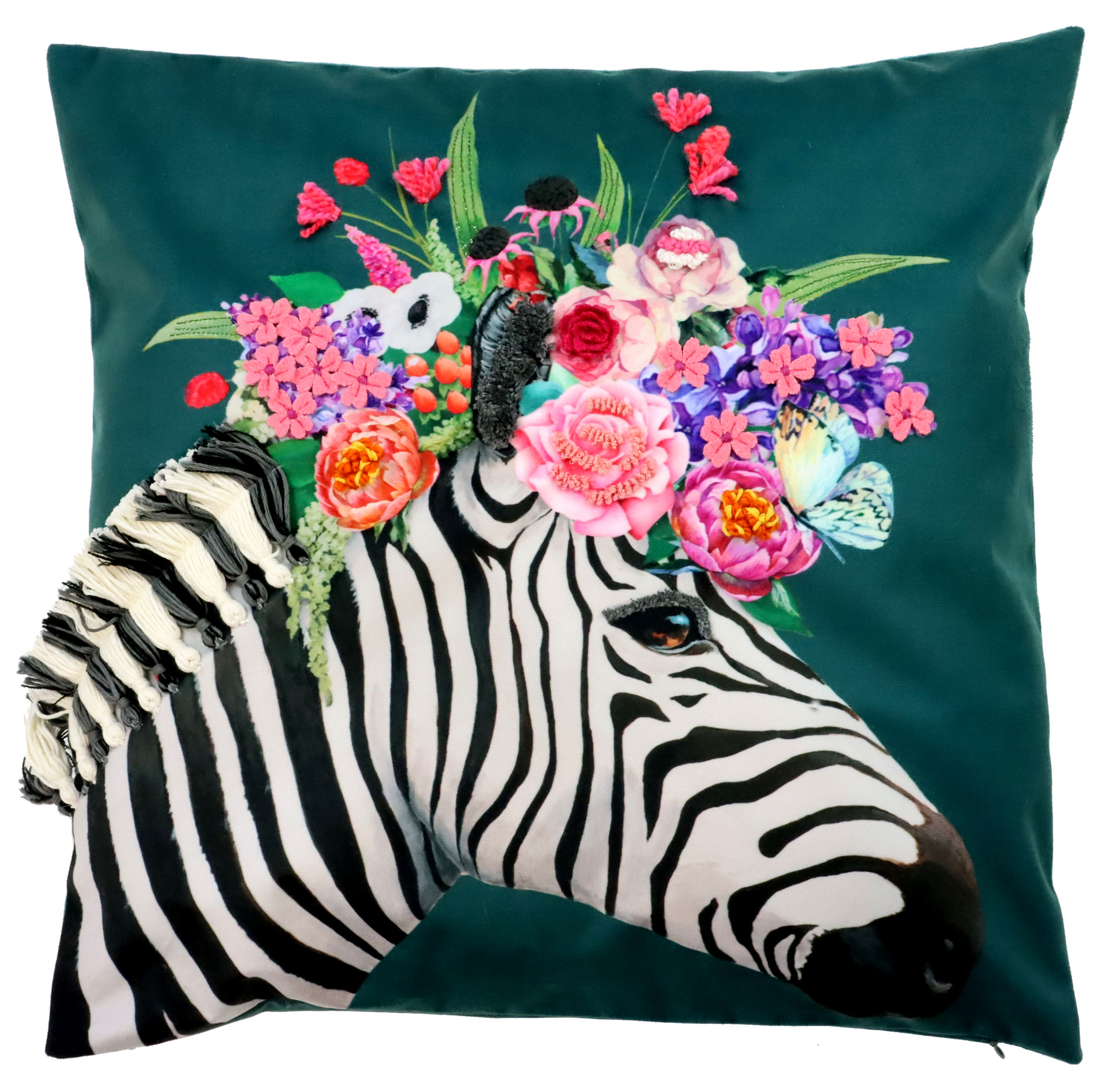 1043 ALMOHADA  ZEBRA 45X45