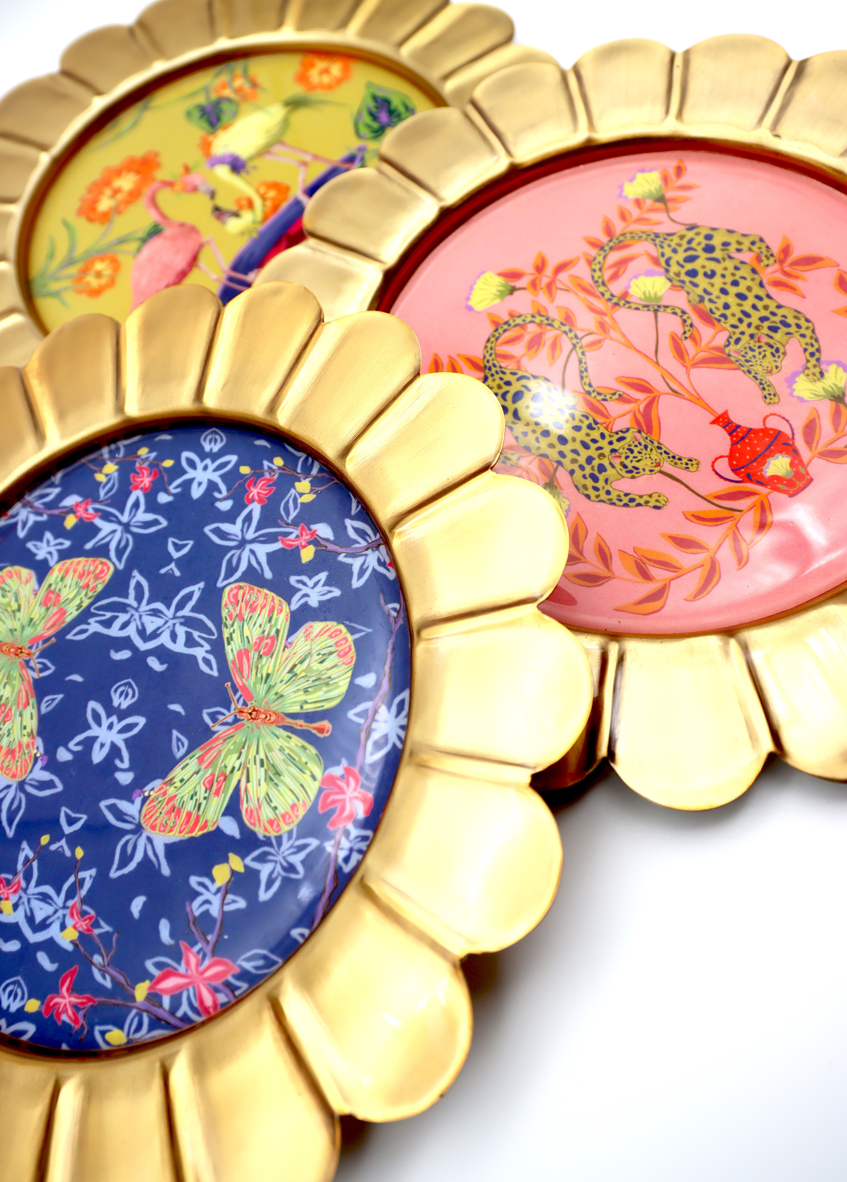 1114 PLATES ASIAN FAUNA  S/3