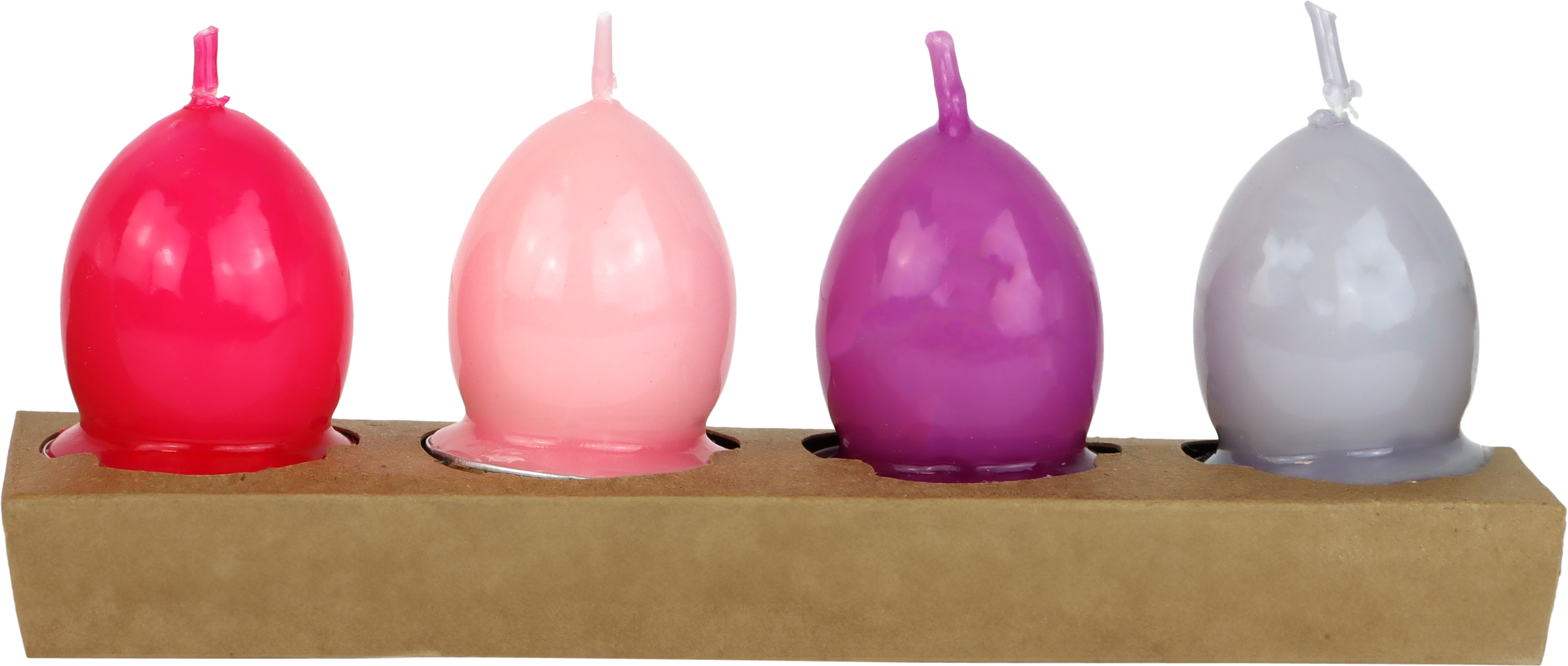 1269 CANDELE DA TÈ GLOSSY GLOW  4PZ