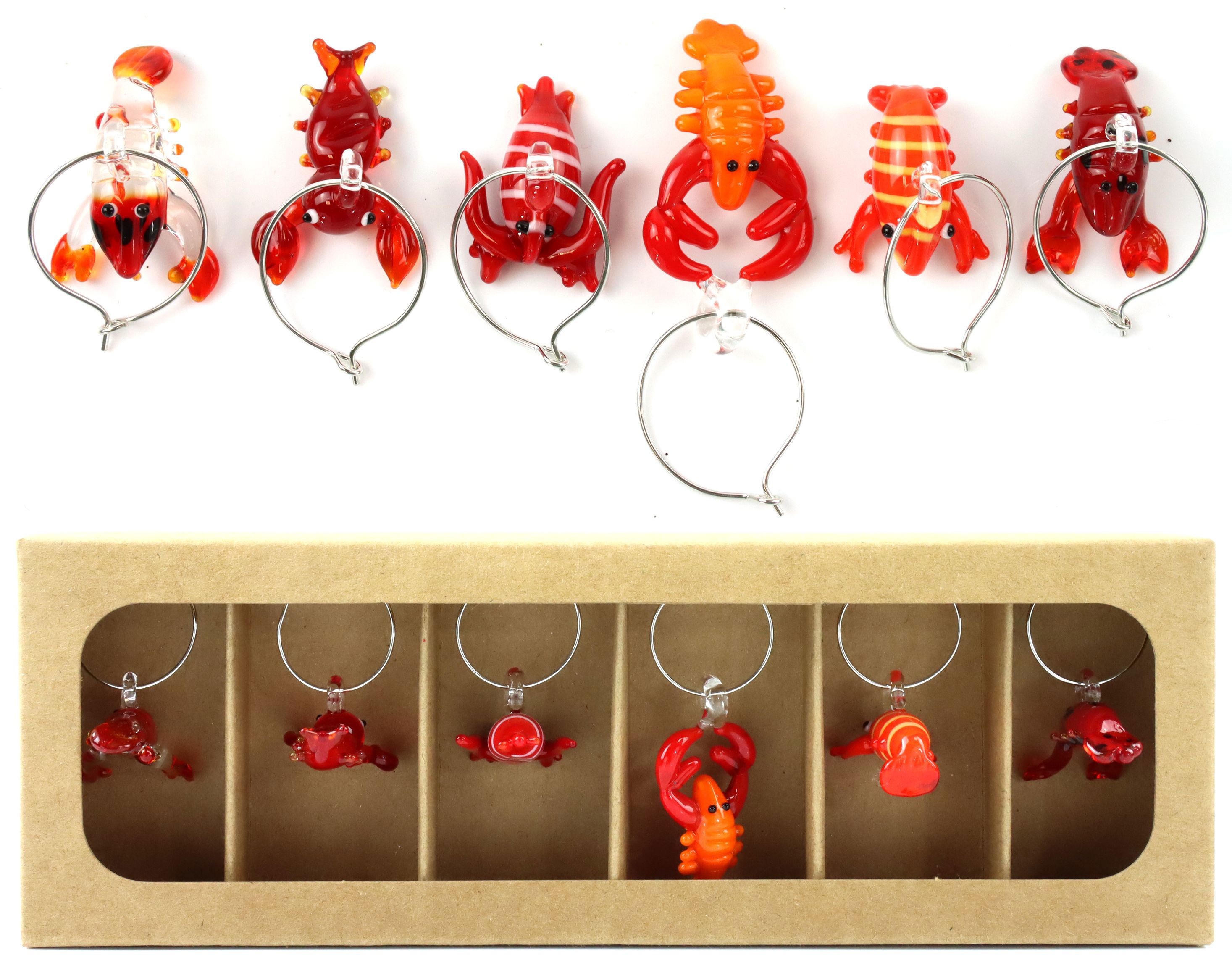 1286 GLASMARKER LOBSTER PARTY  S/6