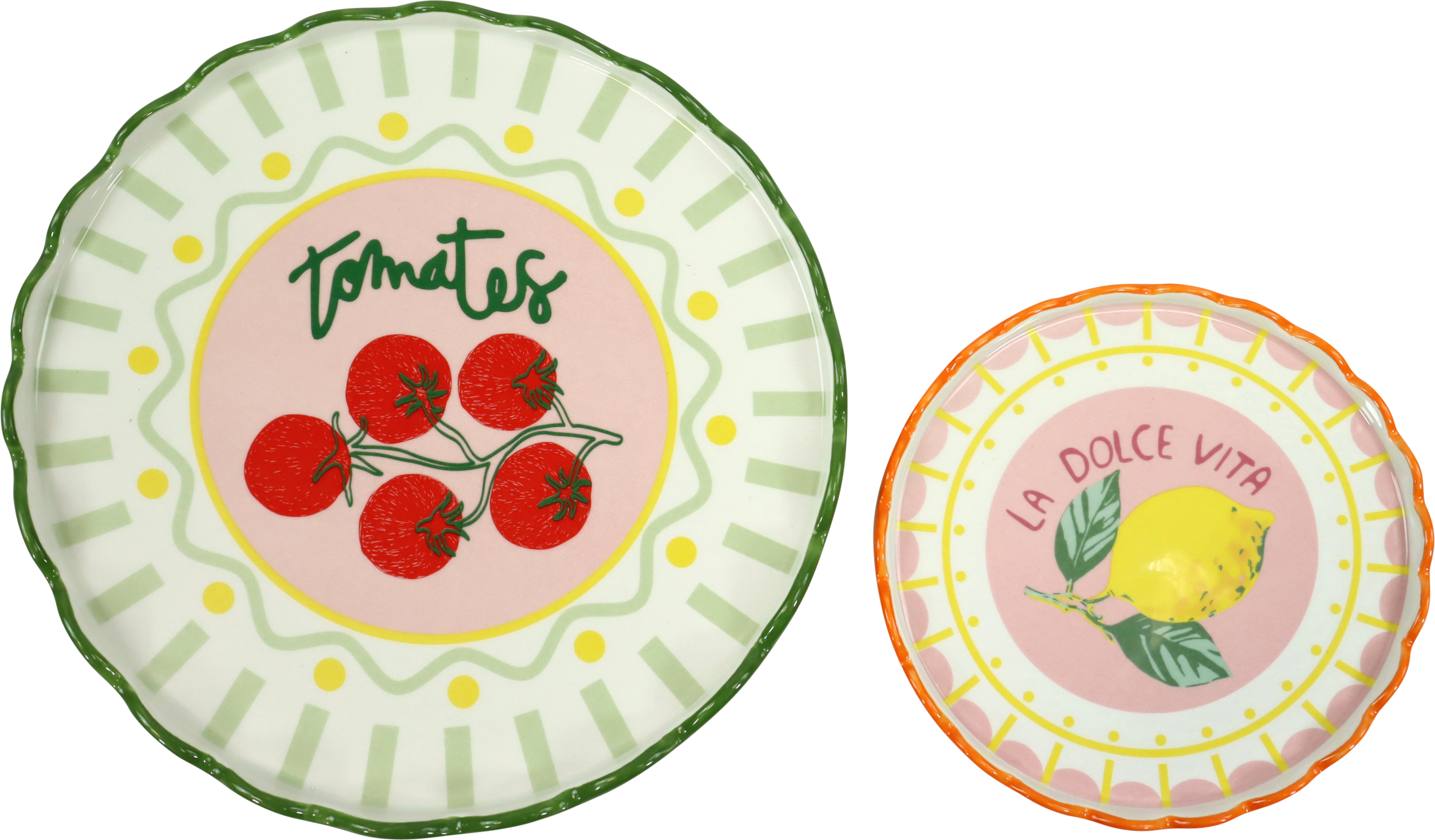 1349 PLATO SERVIR DOLCE VITA  S/2