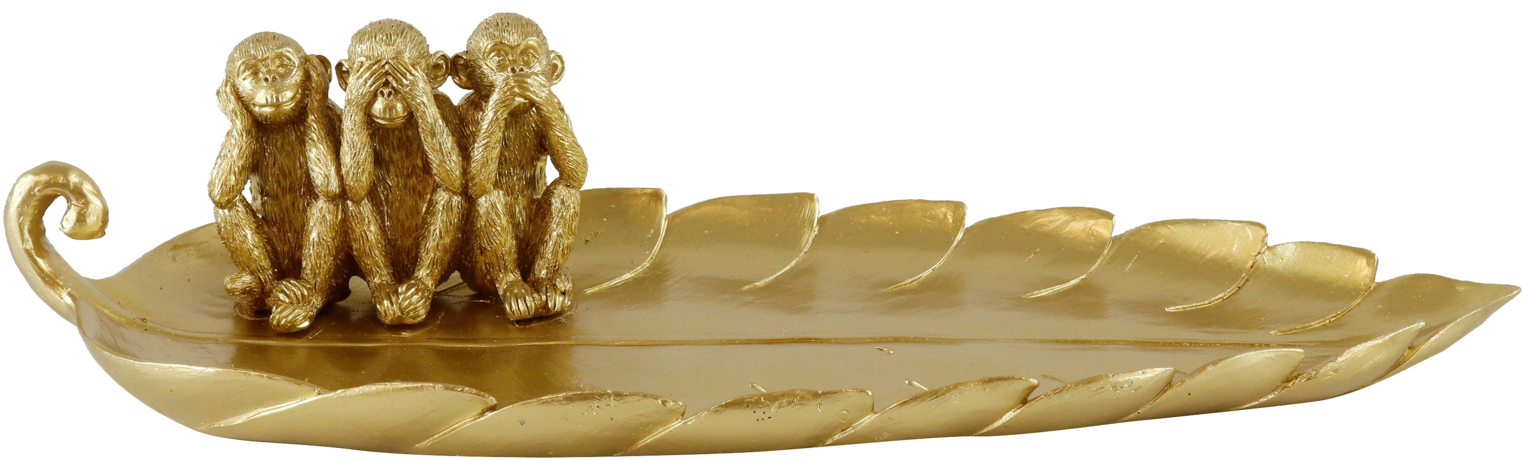 1587 LEAF PLATE MONKEY