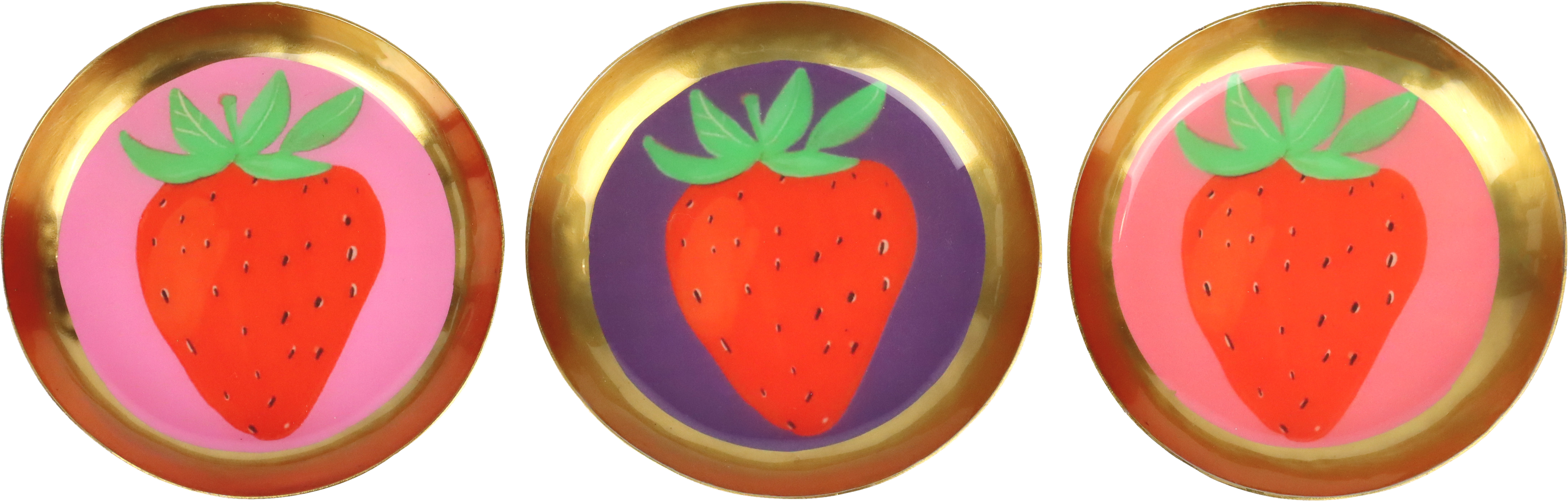 1596 PLATO STRAWBERRY KISS  S/3