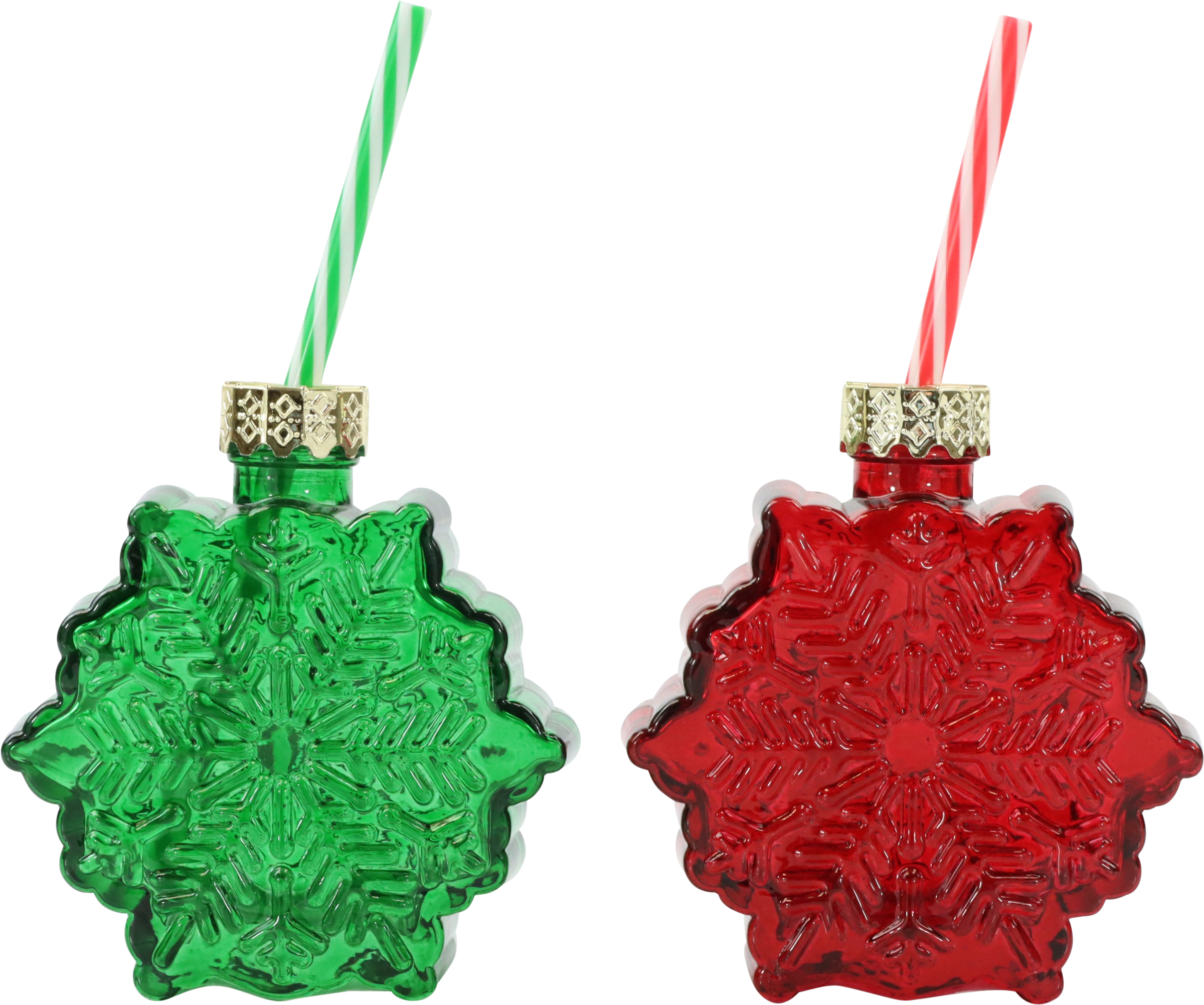 1780 TRINKGLÄSER SNOWFLAKES  S/2