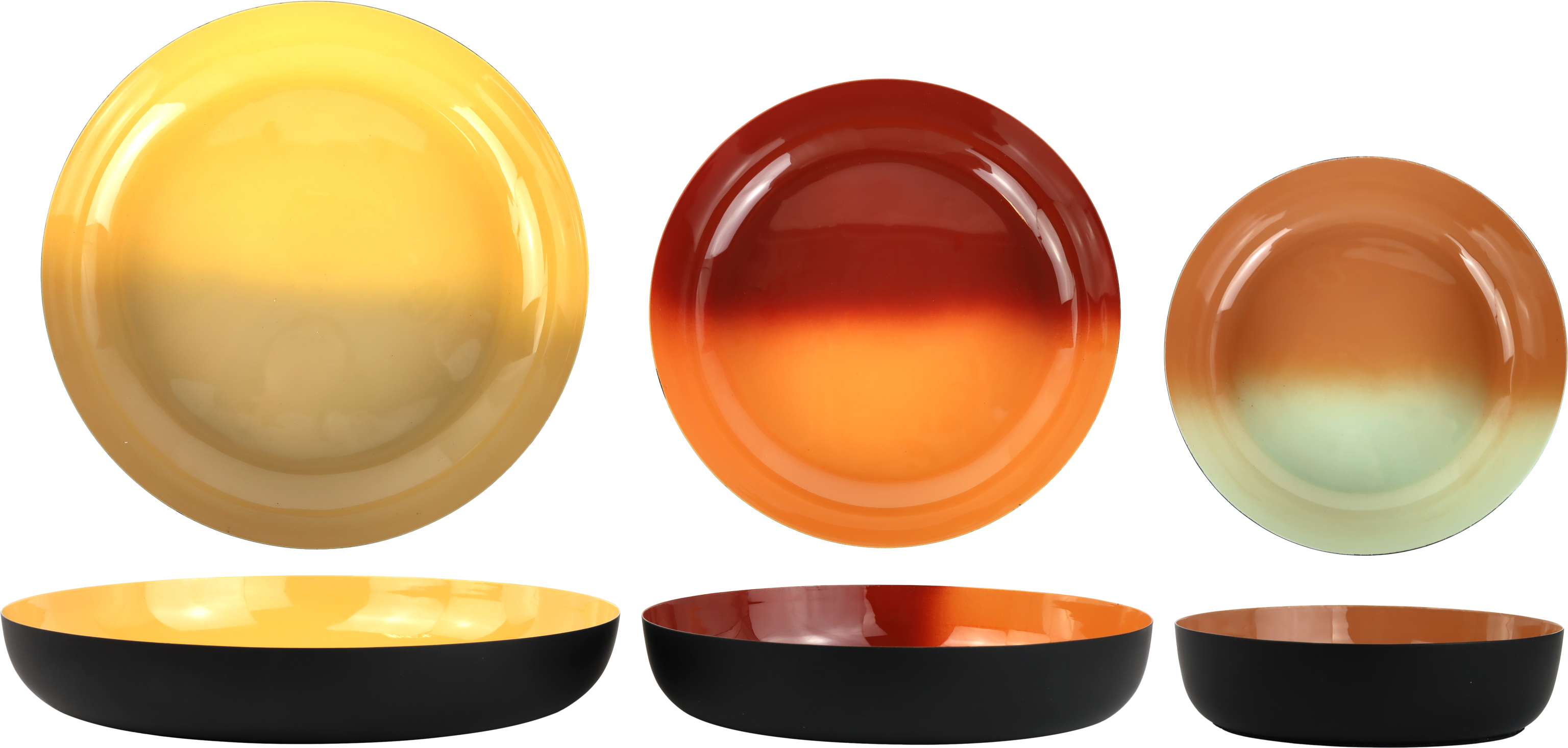 1817 SCHALEN AMBER MUSE  S/3