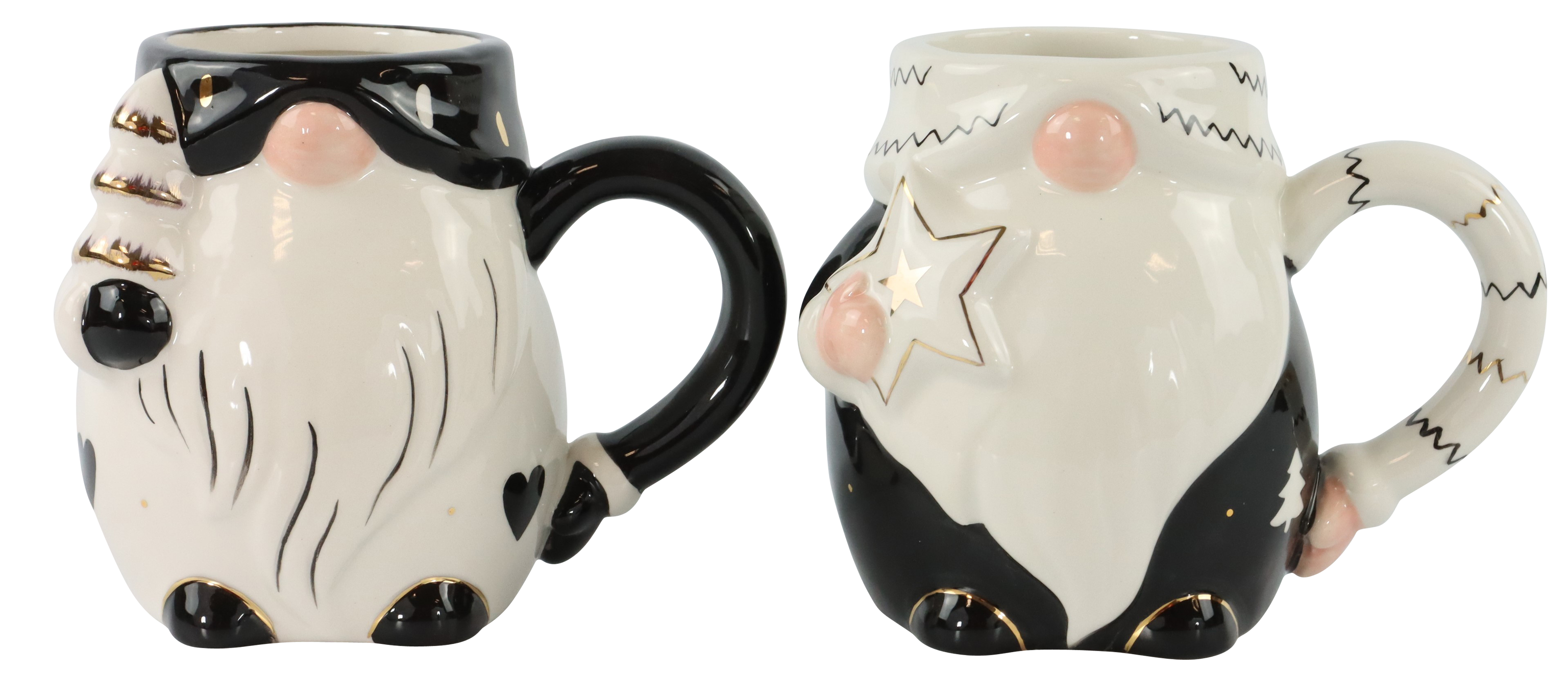 1820 HANDLE CUPS TOMTE  S/2