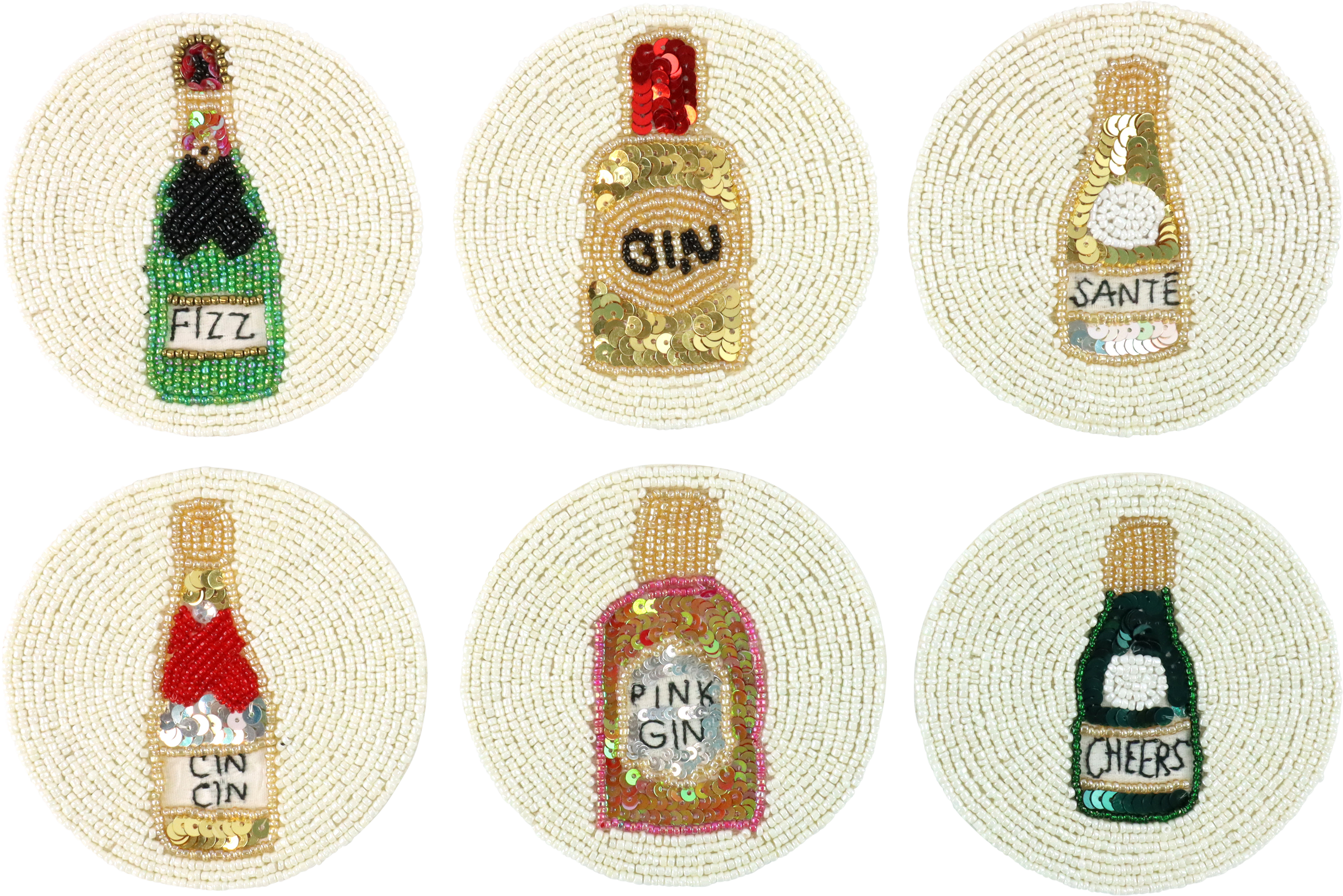 1937 COASTERS BOTTLES  S/6