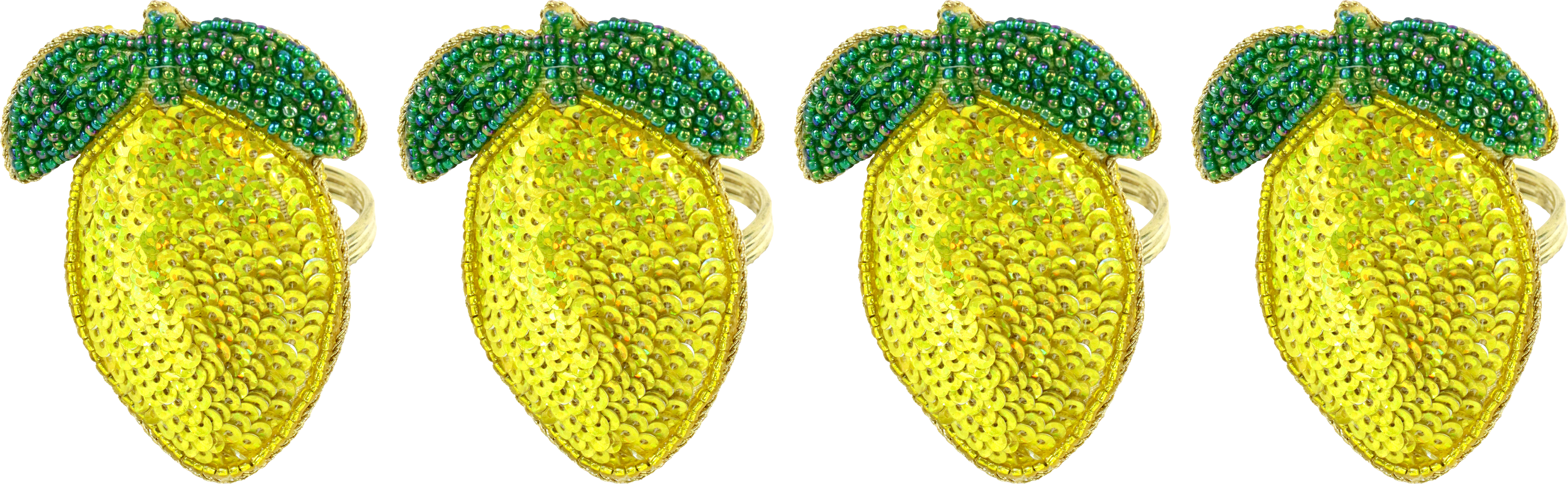 1954 ANILLOS SERVILLETA LEMON  S/4