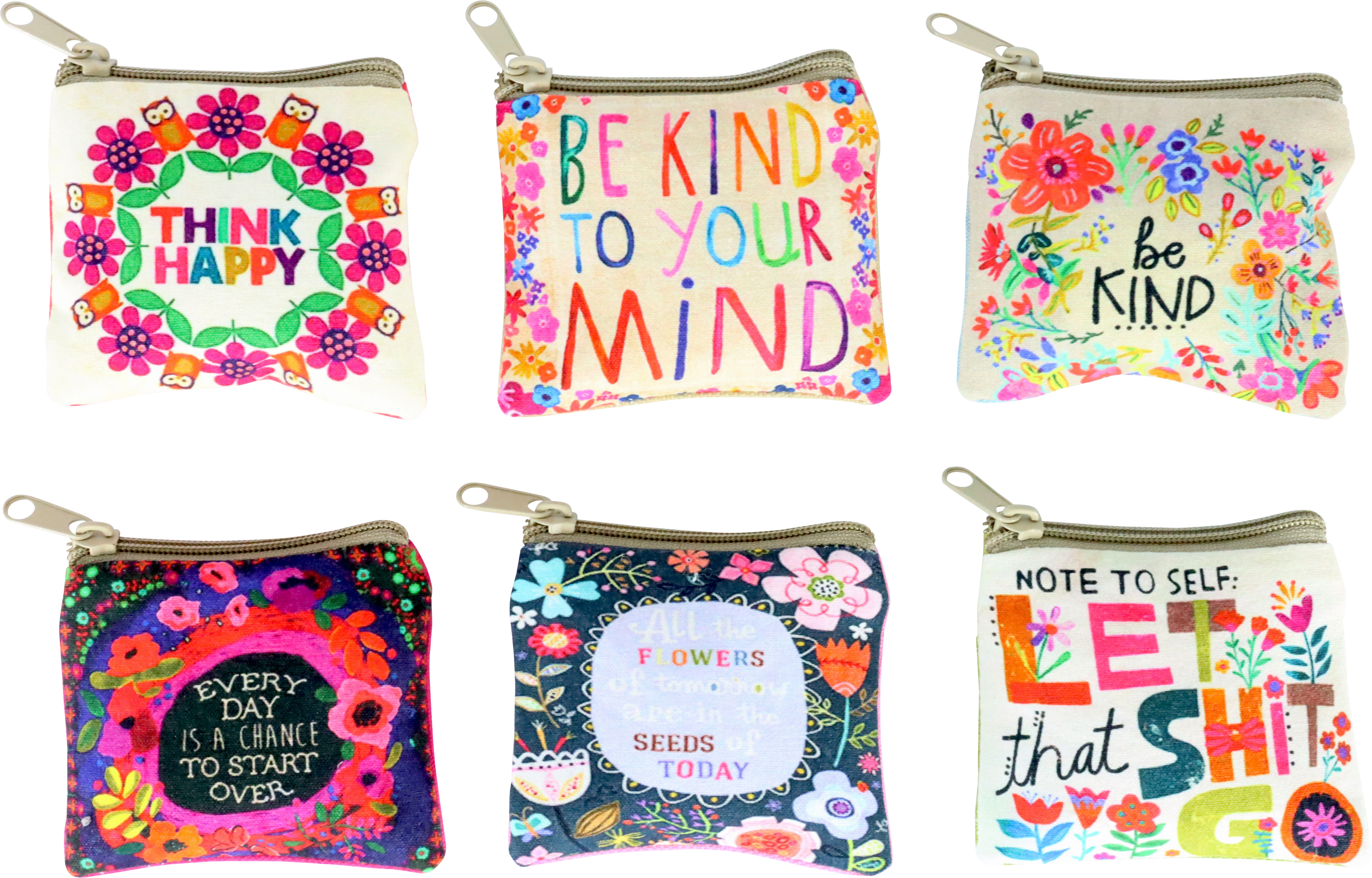 1956 BOLSAS WILD FLOWERS  S/6