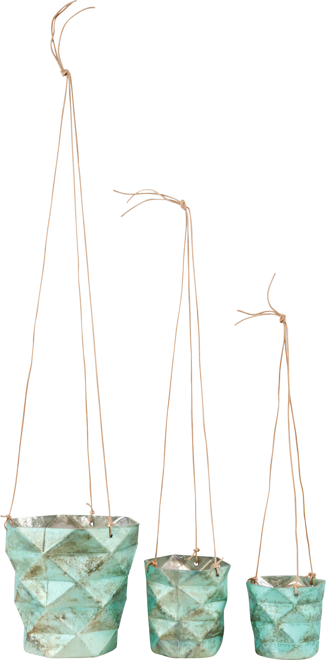 1970 HÄNGEAMPHOREN VERDE  S/3