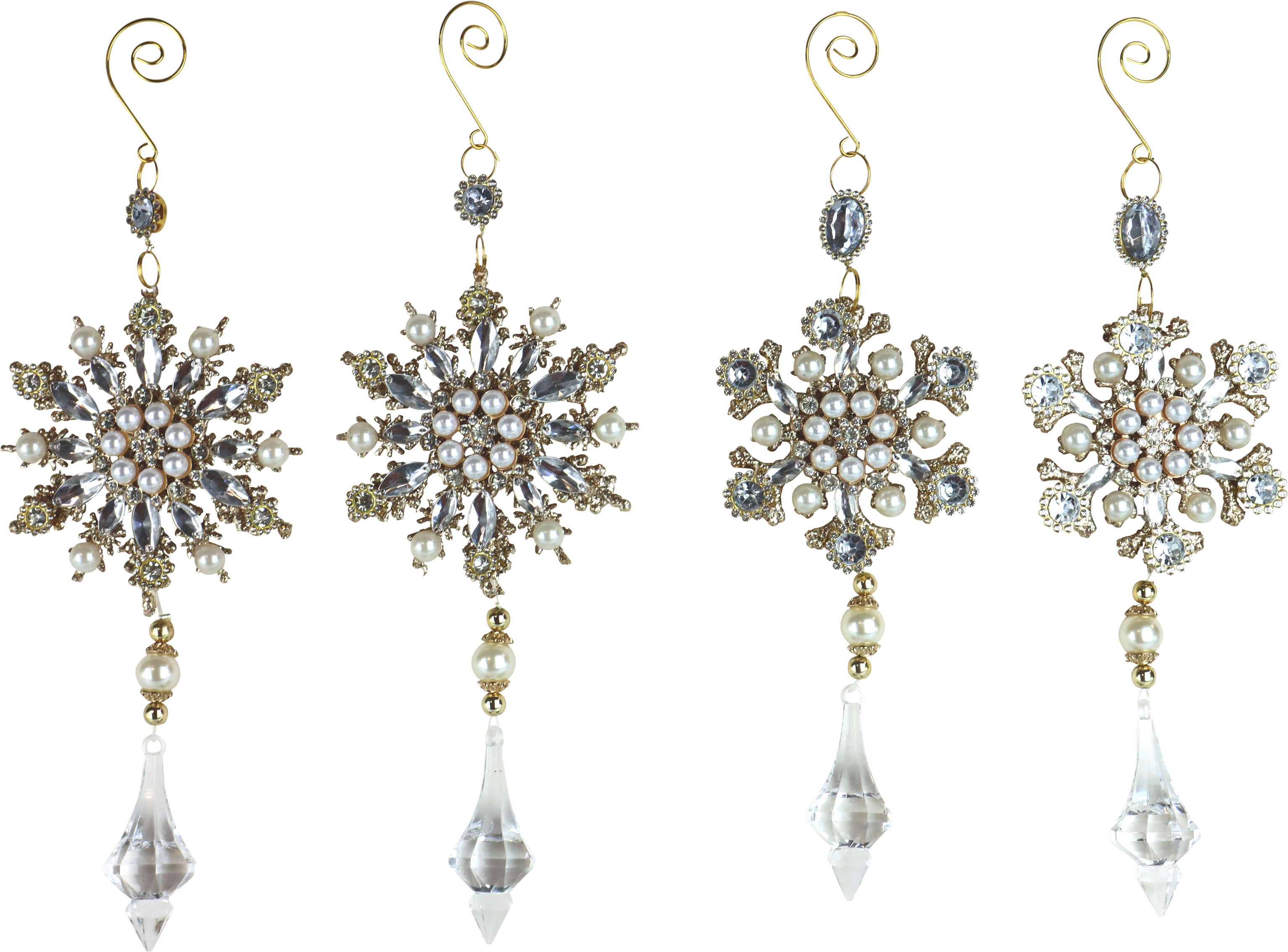 2304 PENDANT ROCOCO RADIENCE  S/4