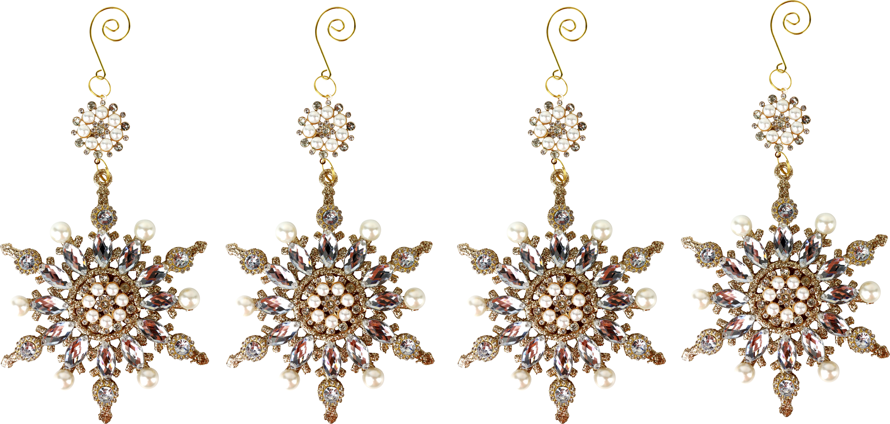 2309 PENDANT ROCOCO RADIENCE  S/4