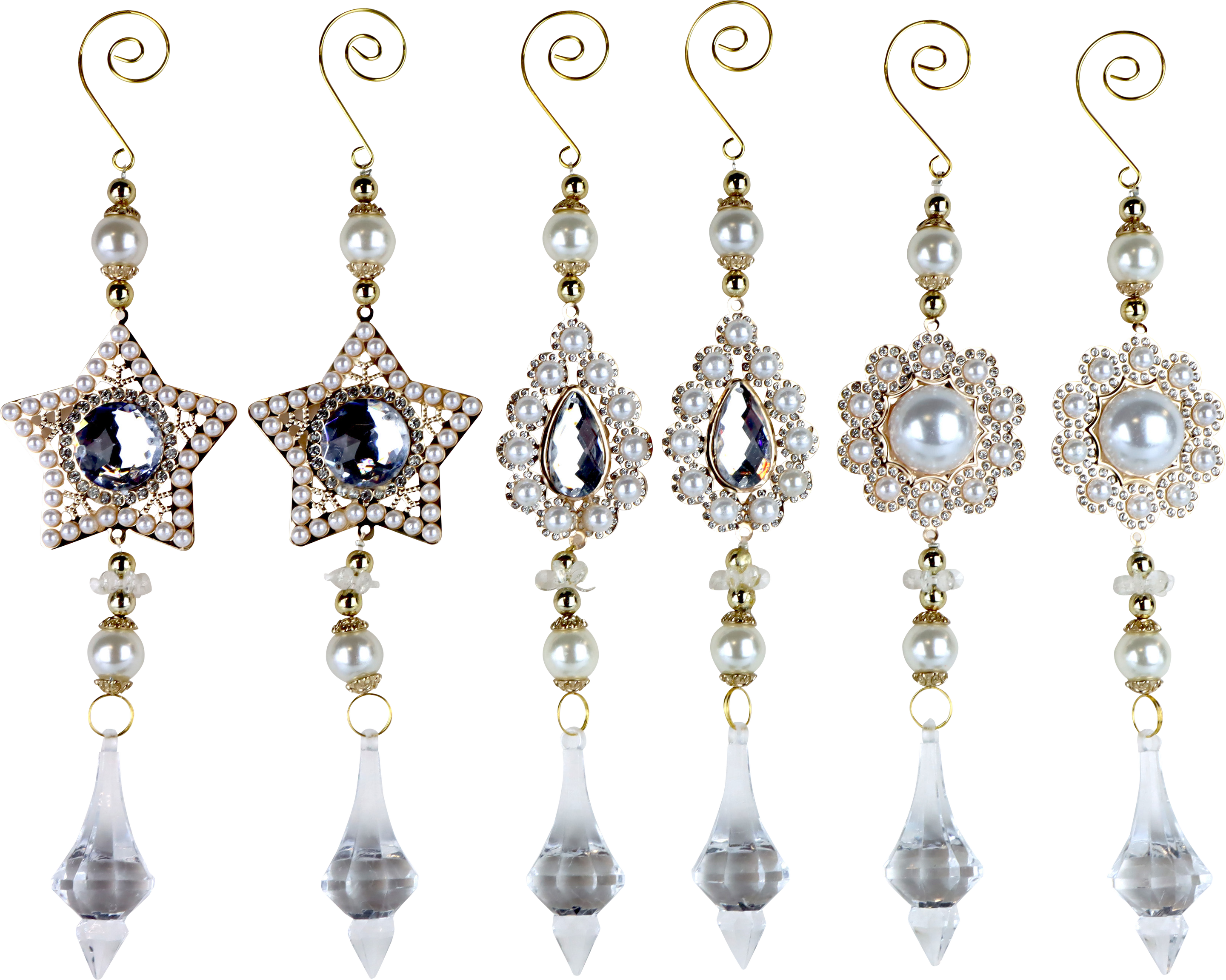 2310 PENDANT ROCOCO RADIENCE  S/6