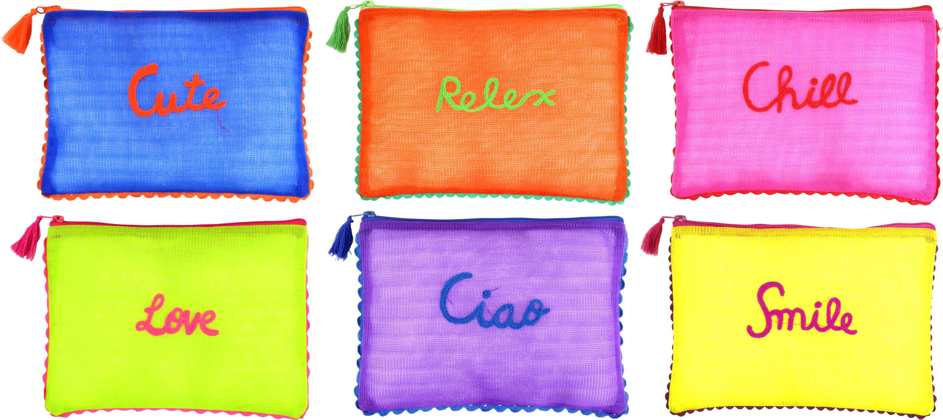 2439 BOLSAS COLOR VIBES  S/6