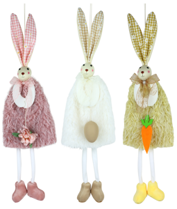 2700 RABBITS COSY EASTER  S/3