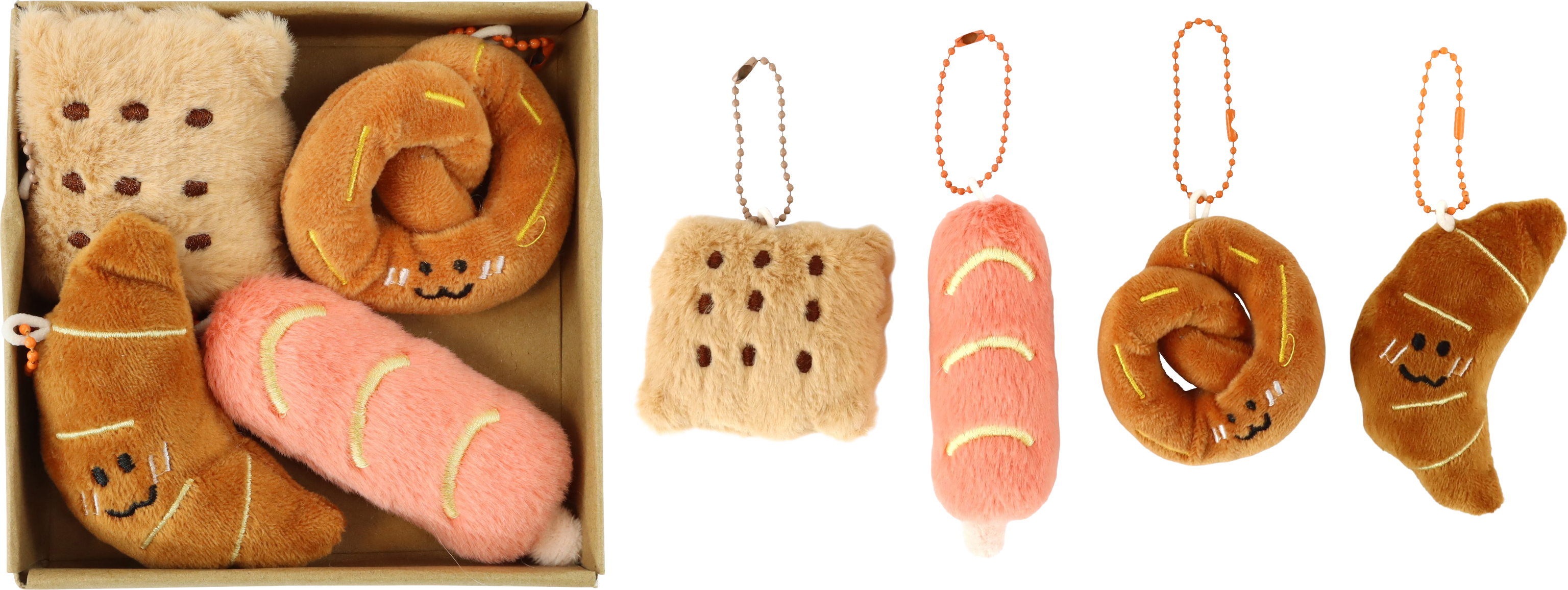 2791 PLUSHBAKERY BREAKFAST CLUB  S/4