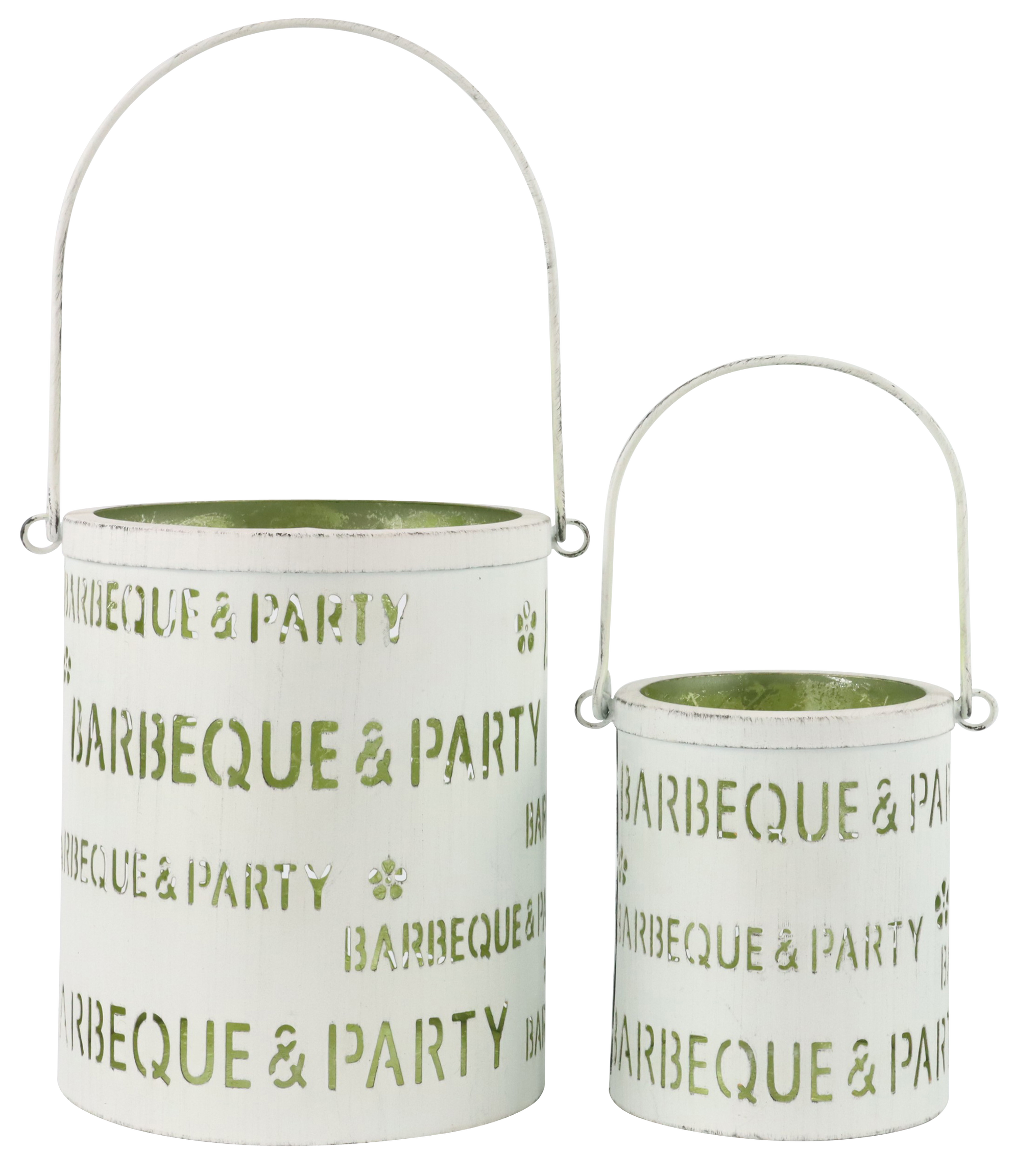 2812 LANTERNS BARBECUE  S/2