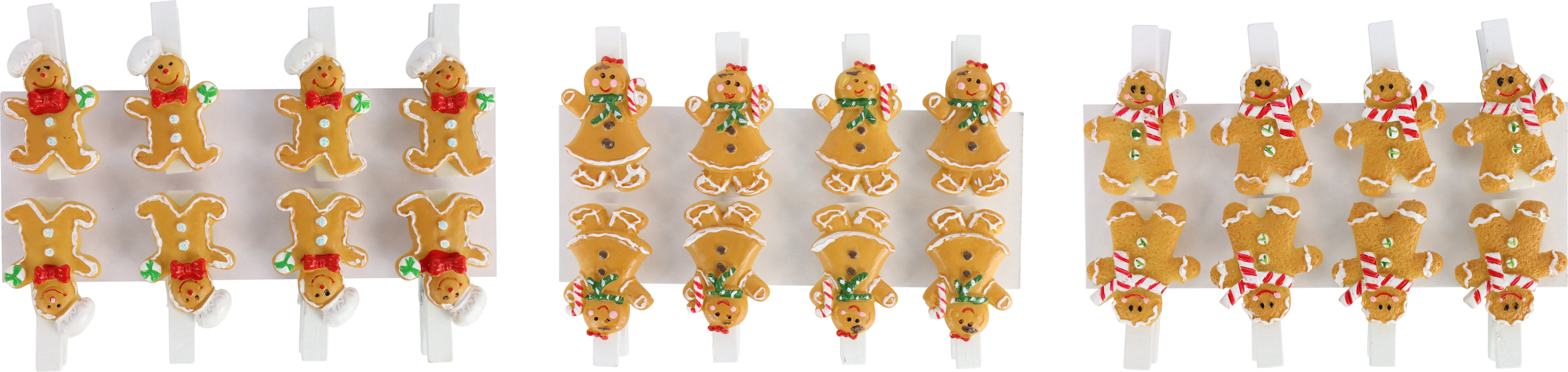 2827 KLAMMEN GINGERBREAD MAN  S/24