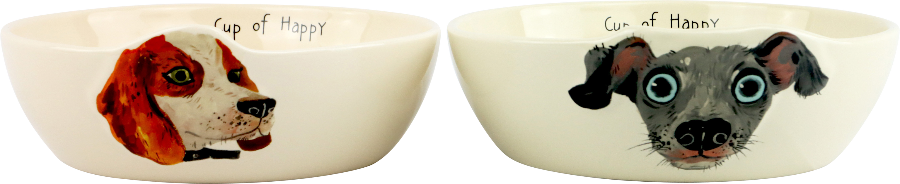 2834 HUNDENÄPFE MONSIEUR WUFF  S/2