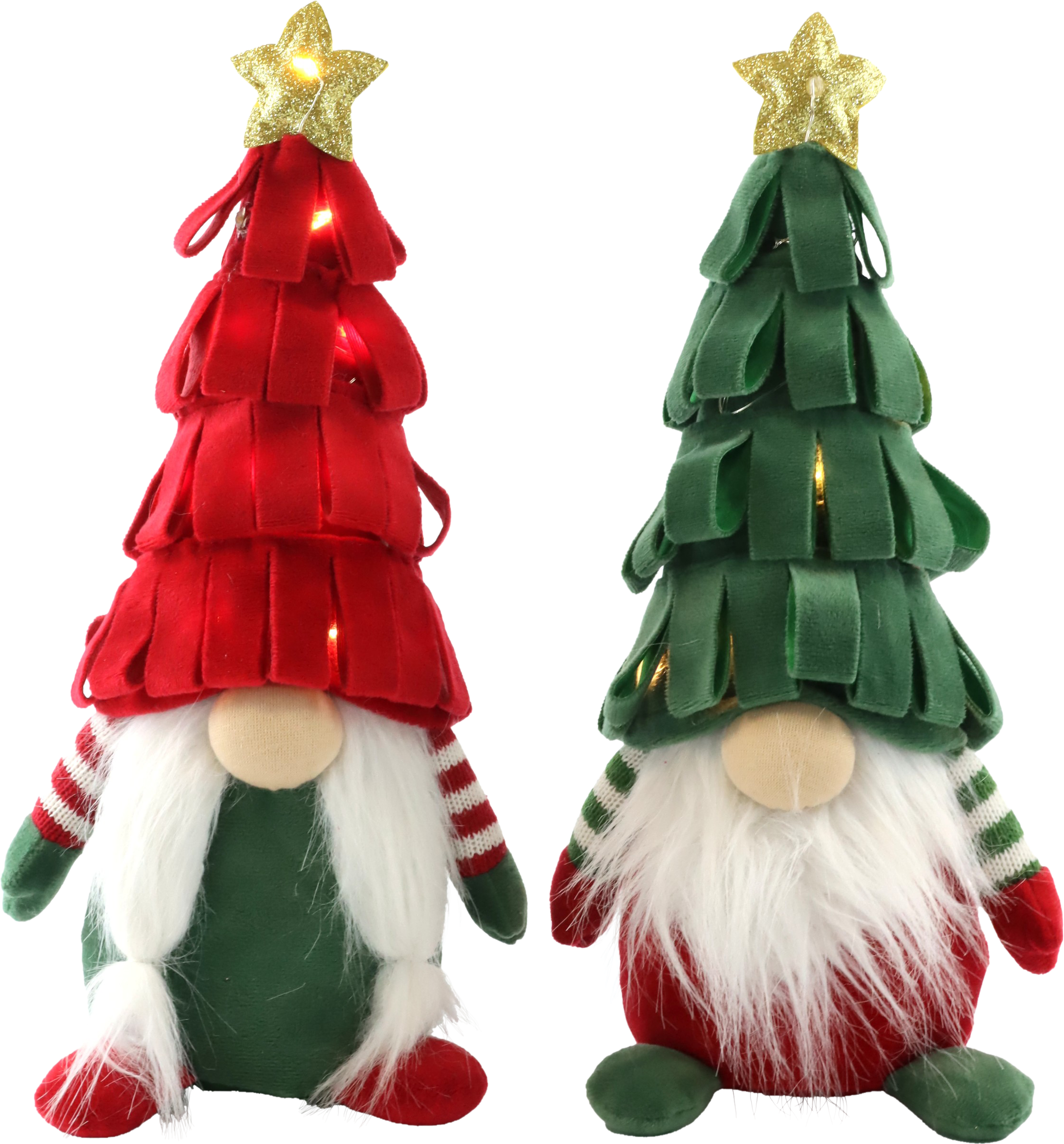 2837 GNOMO NATALIZIO A LED JUL  2PZ