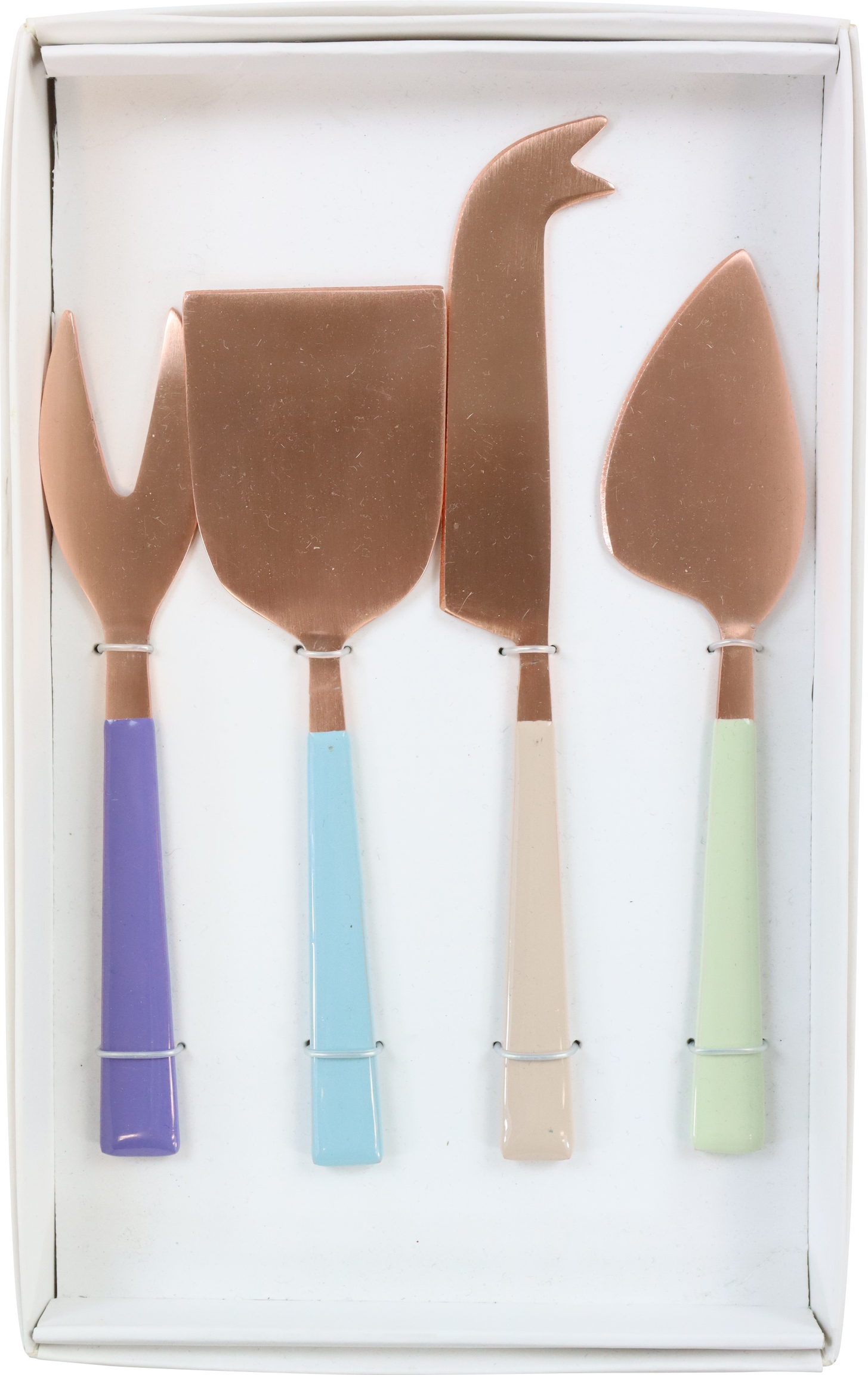 2852 KÄSEBESTECK SWEET PASTELL  S/4