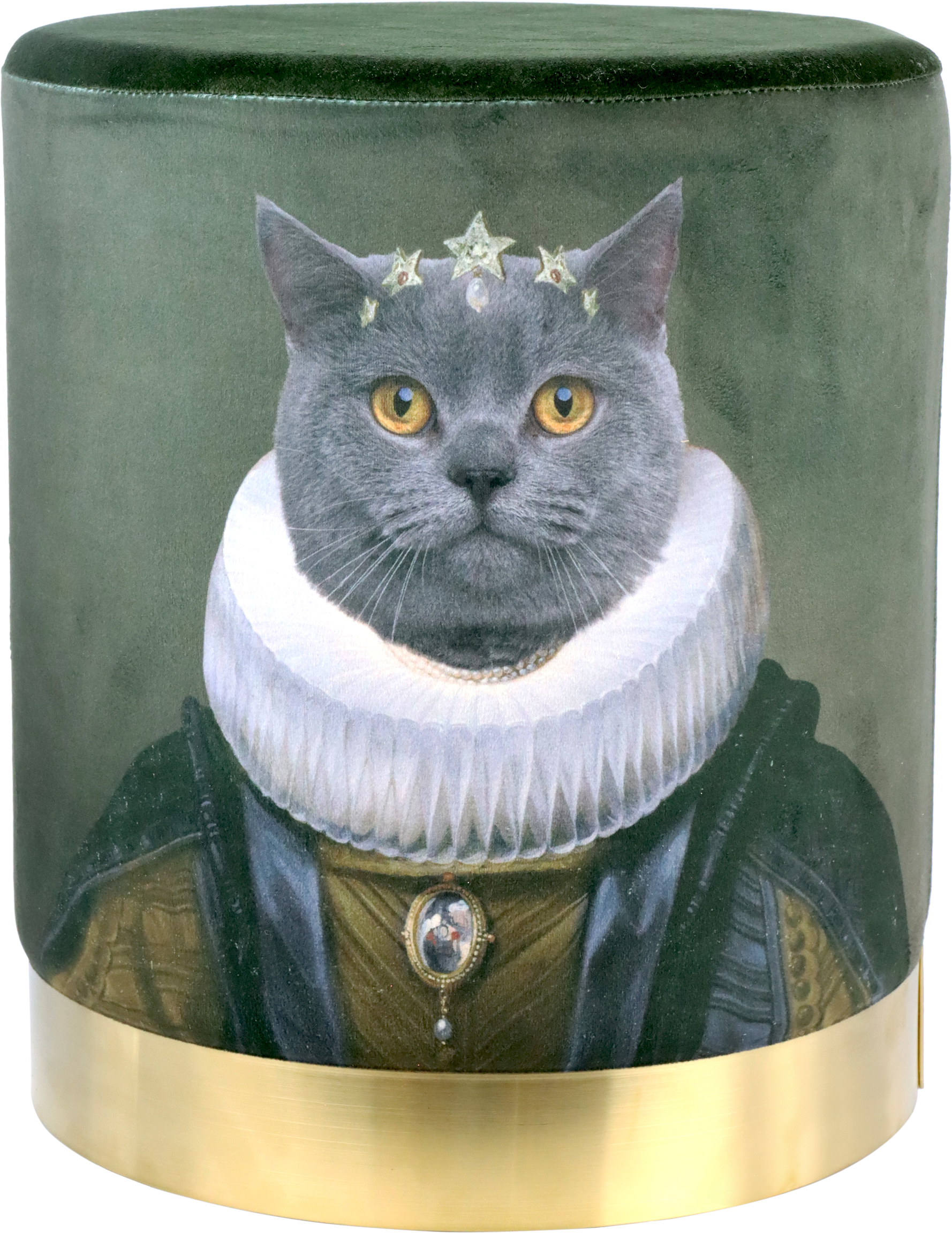 3048 SITZPOUF QUEEN OF CATS