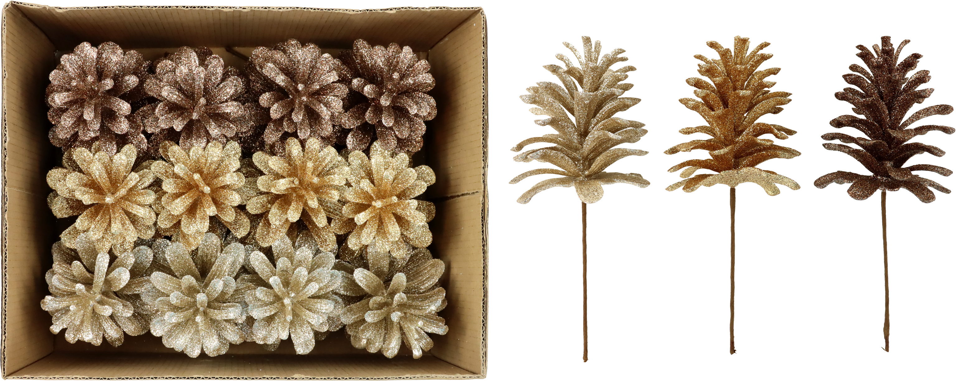 3091 SCATOLA TWINKLE CONES  12PZ