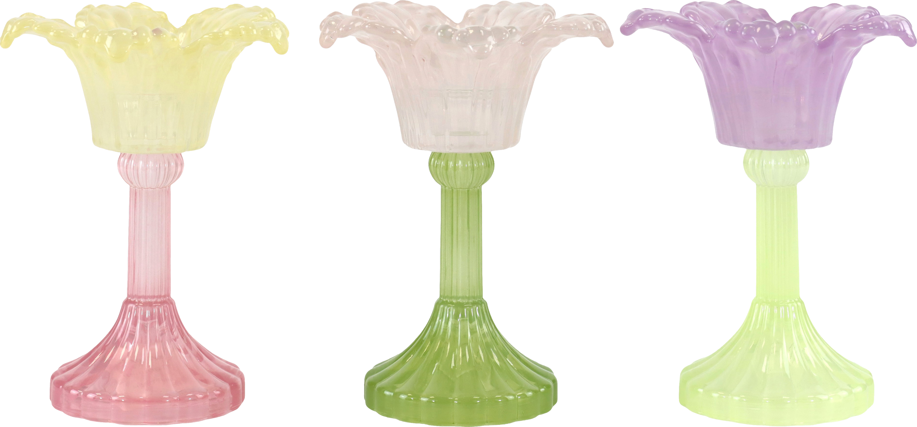 3208 VOTIVES BLOOMLIGHT  S/3