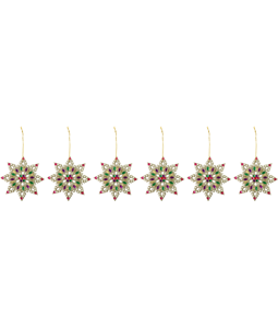 3474 PENDANT STERNE  S/6