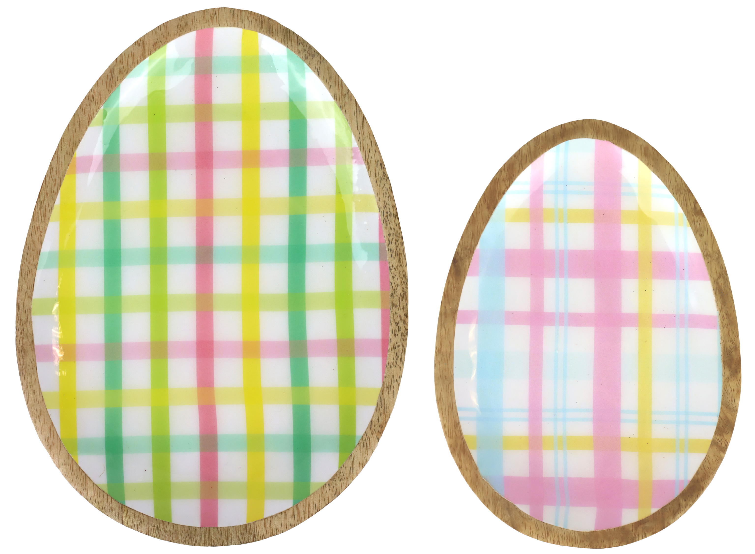 3483 EGGPLATES BUONA PASQUA  S/2