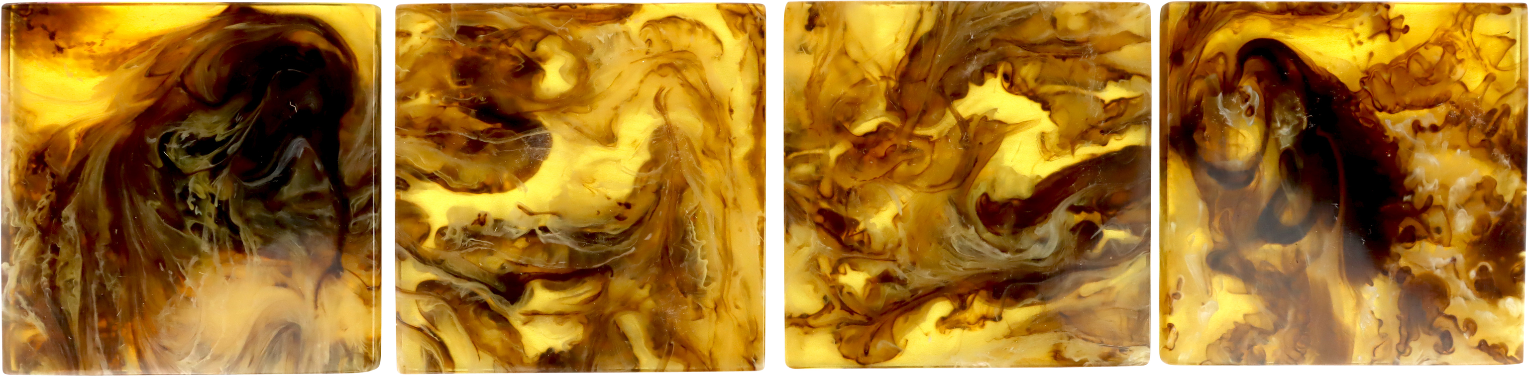 3876 UNTERSETZER OMBRÉ  S/4