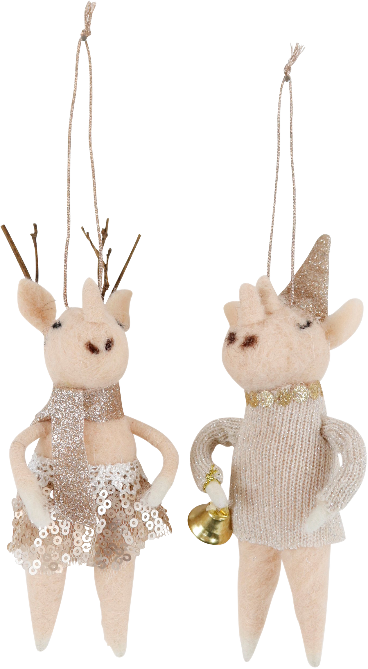 3988 FELT FIGURES RHINO  S/2