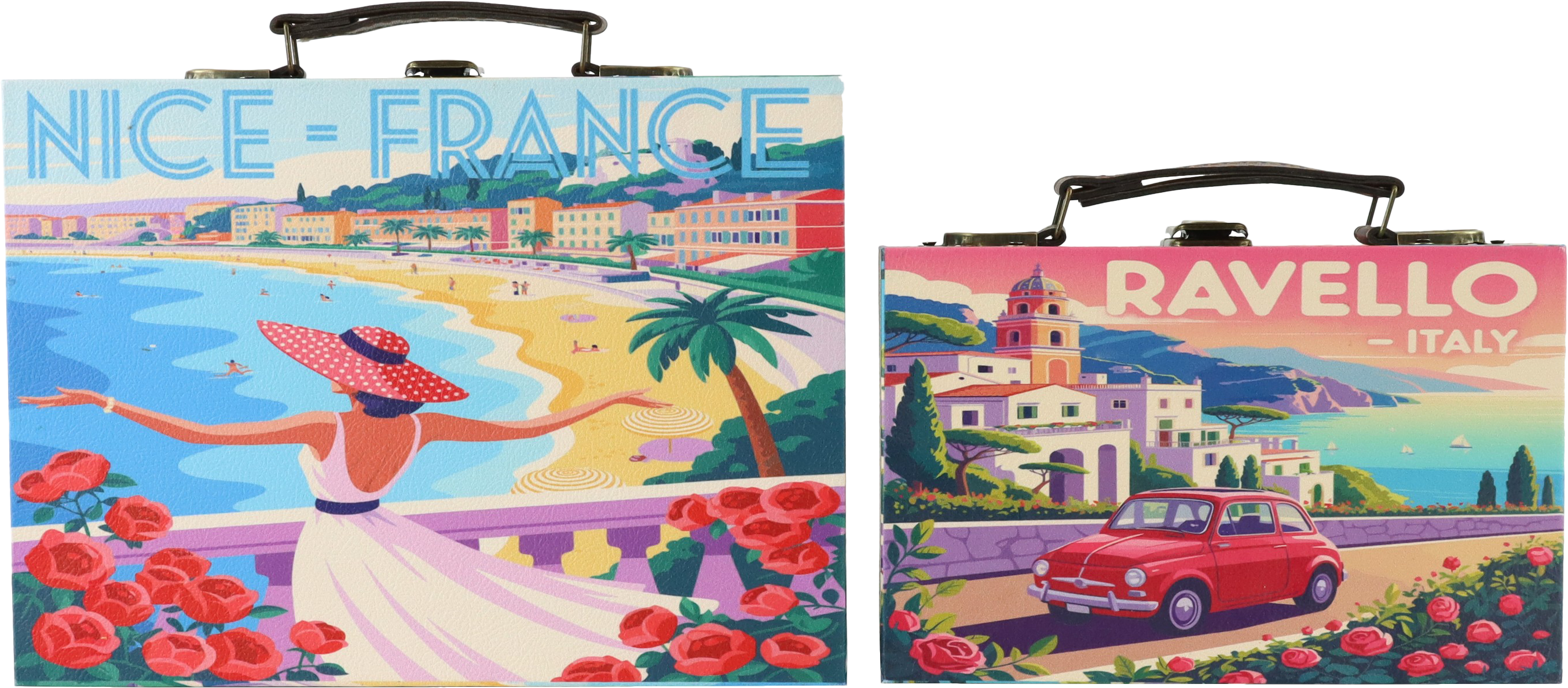 4041 SUITCASE RIVIERA  S/2