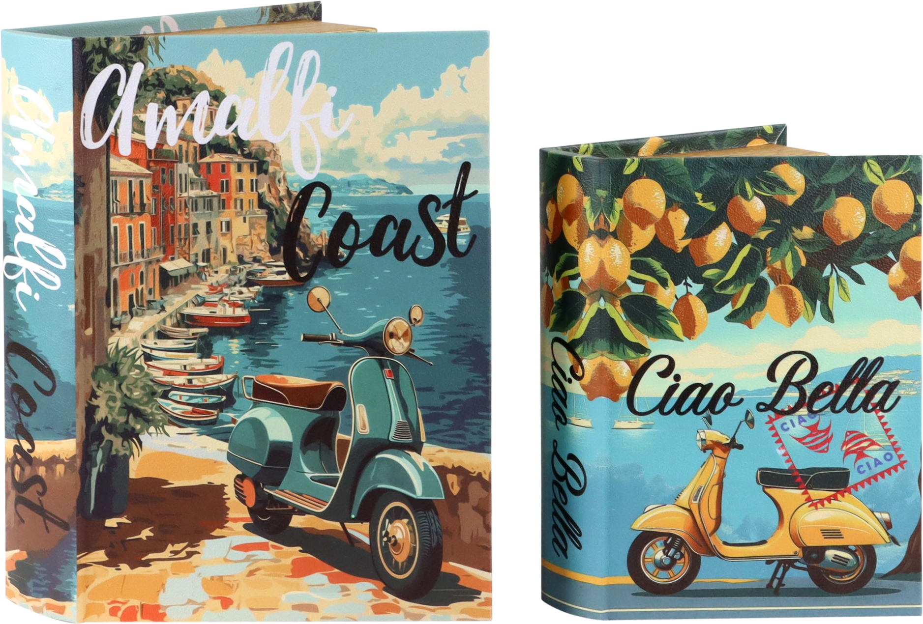 4074 BOOKBOXES ITALO-SCOOTER  S/2