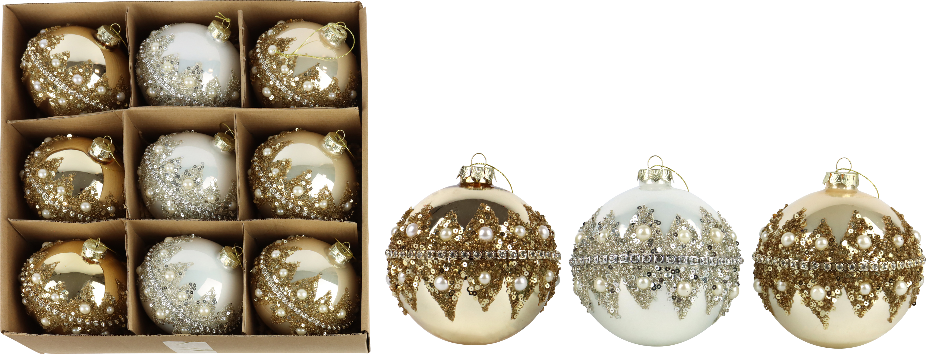 4115 SCATOLA DI PALLI OPULENT GLOW  9PZ