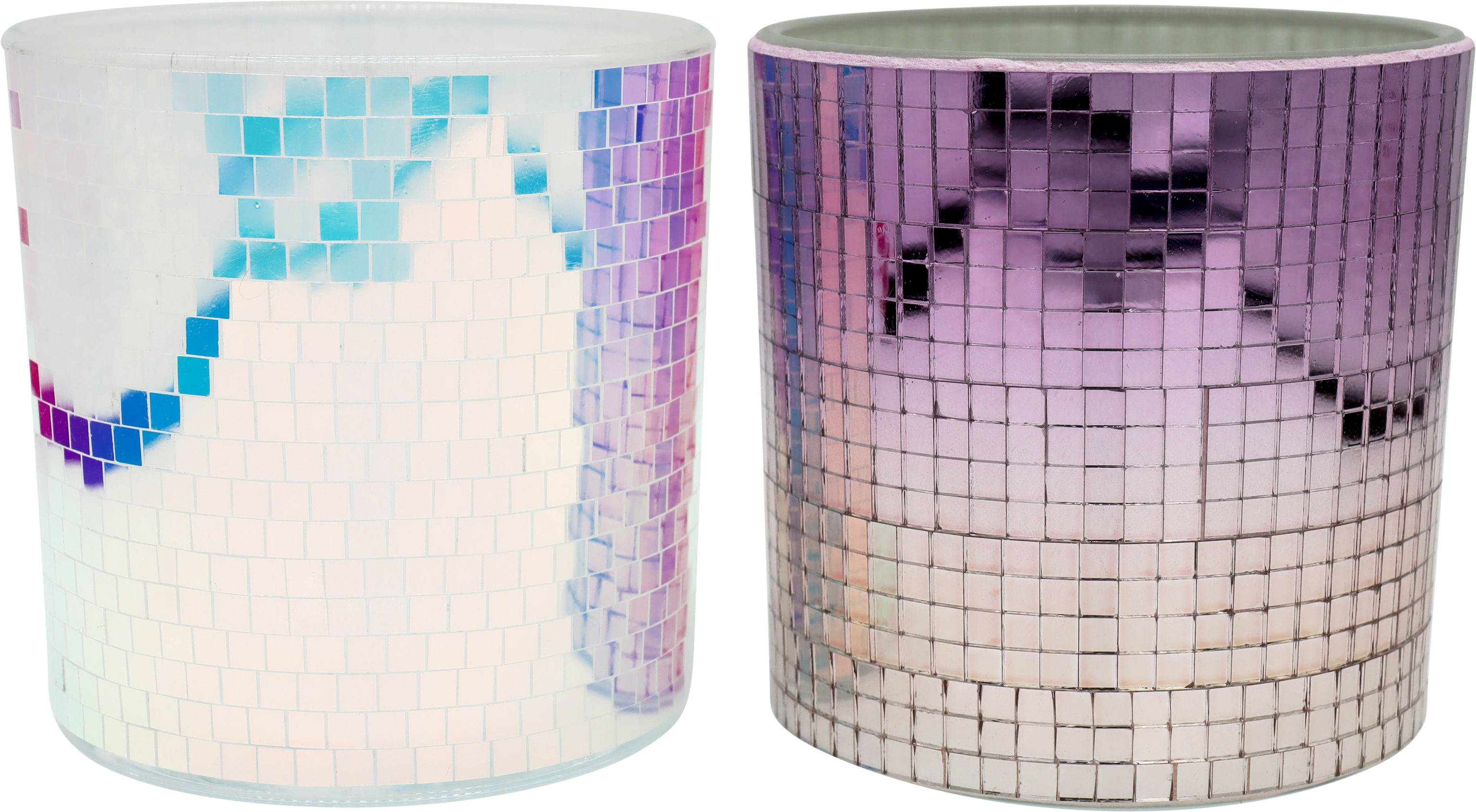 4141 PORTAVELAS LUSH LIGHTS  S/2