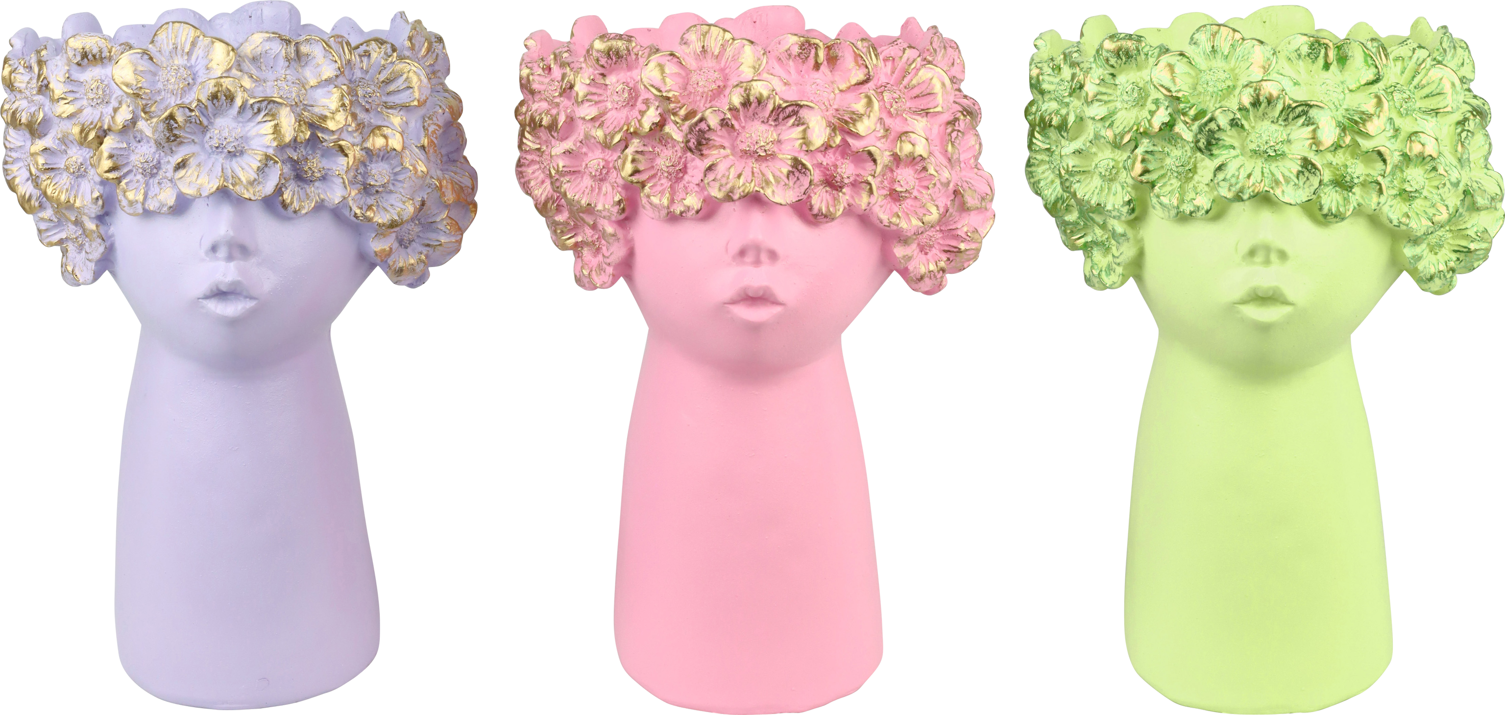 4262 POTS FLORA  S/3