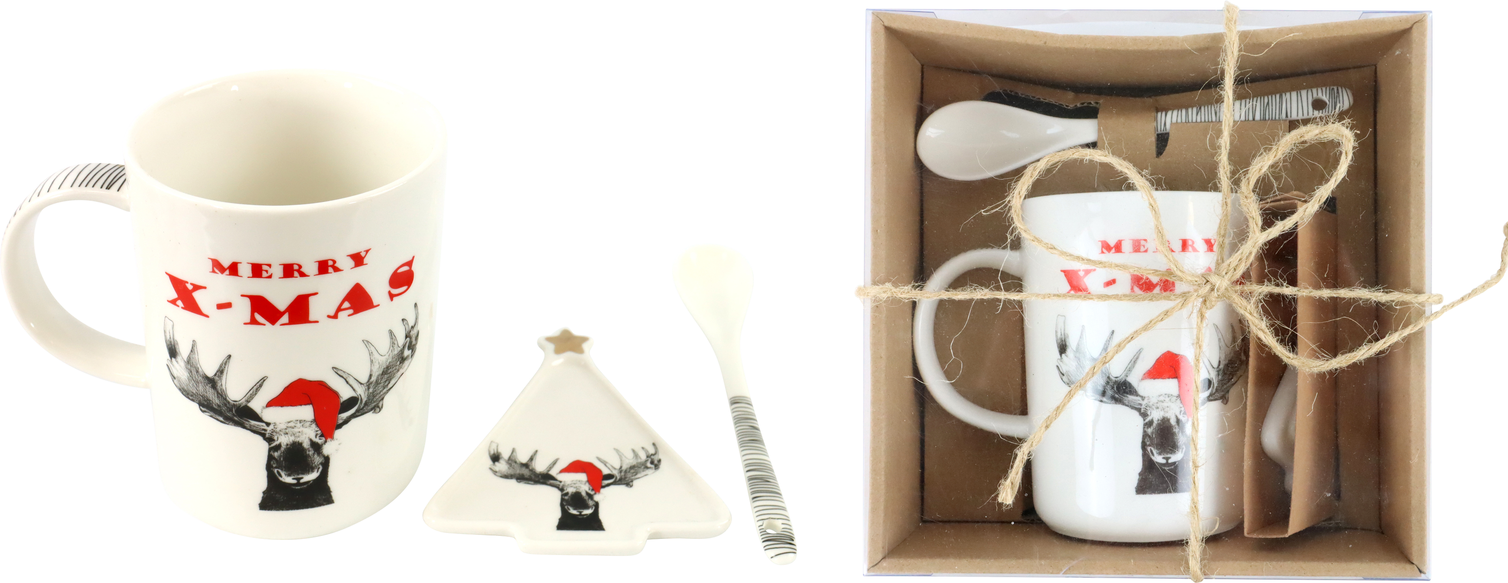 4346 SET DE REGALO  ALCE NAVIDEÑO  S/3