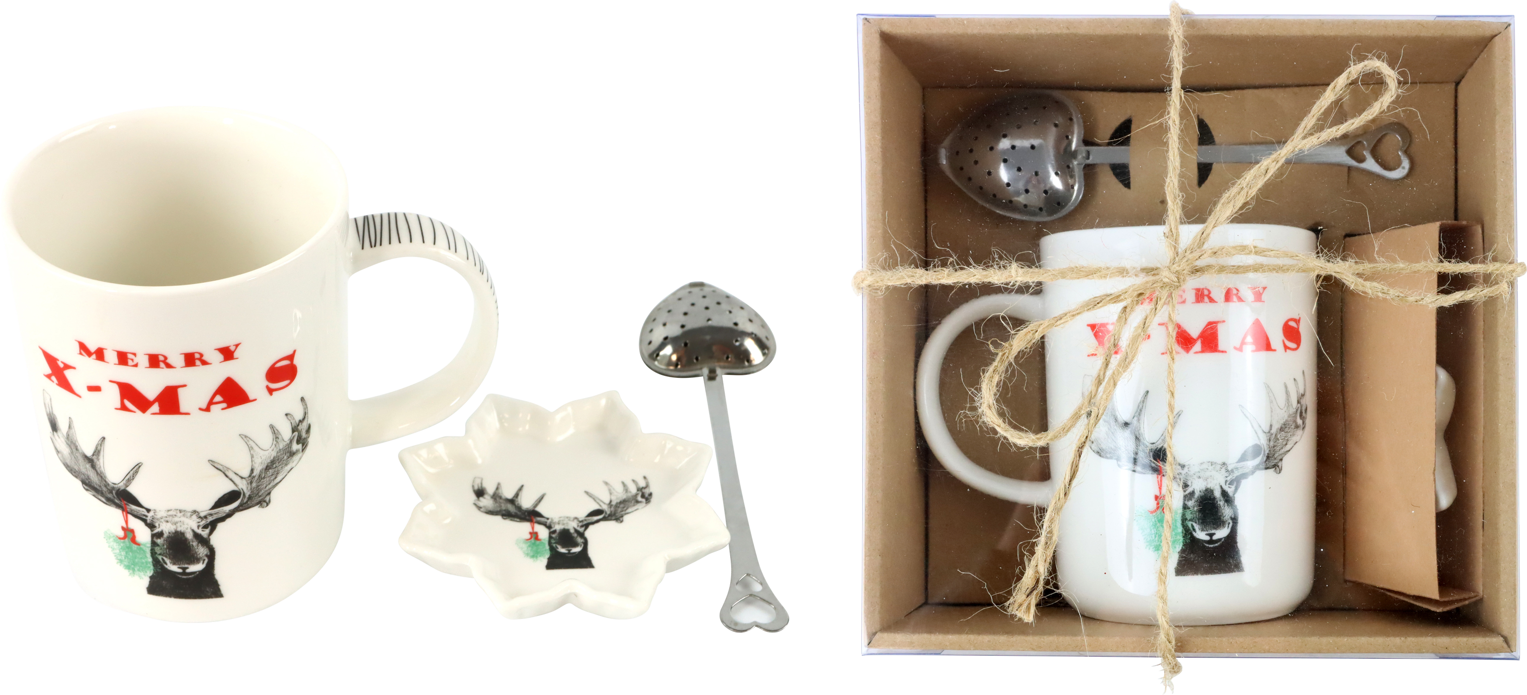 4347 SET DE REGALO  ALCE NAVIDEÑO  S/3