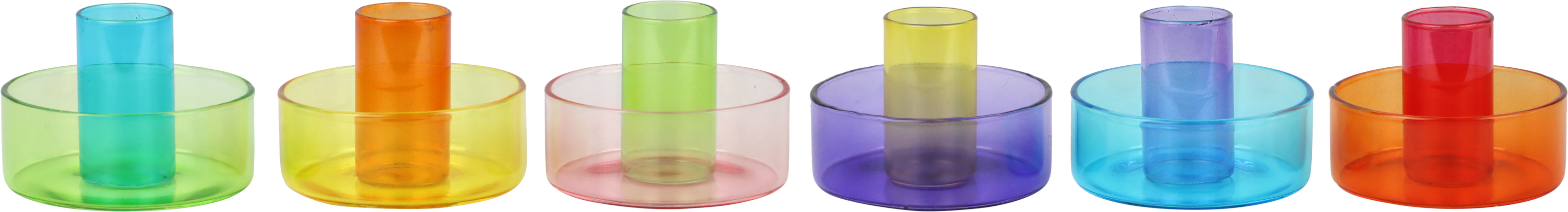 4561 CANDLEHOLDER HELSINKI  S/6