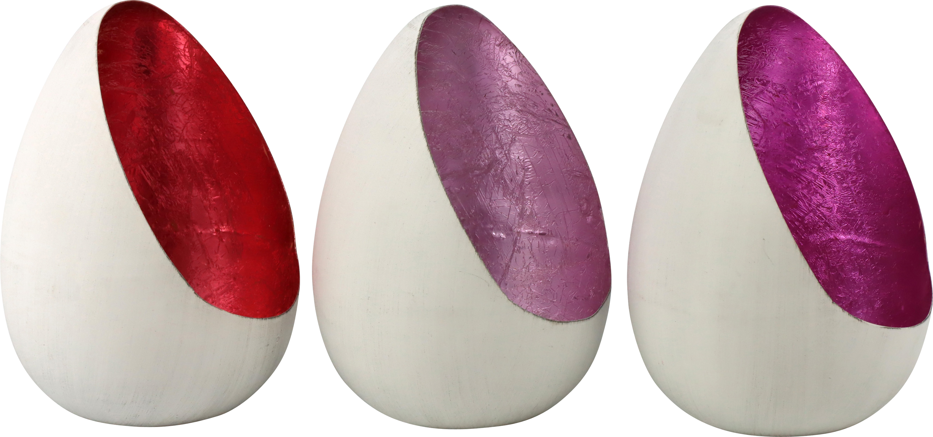 4580 FAROLES  SHINY EGGS  S/3