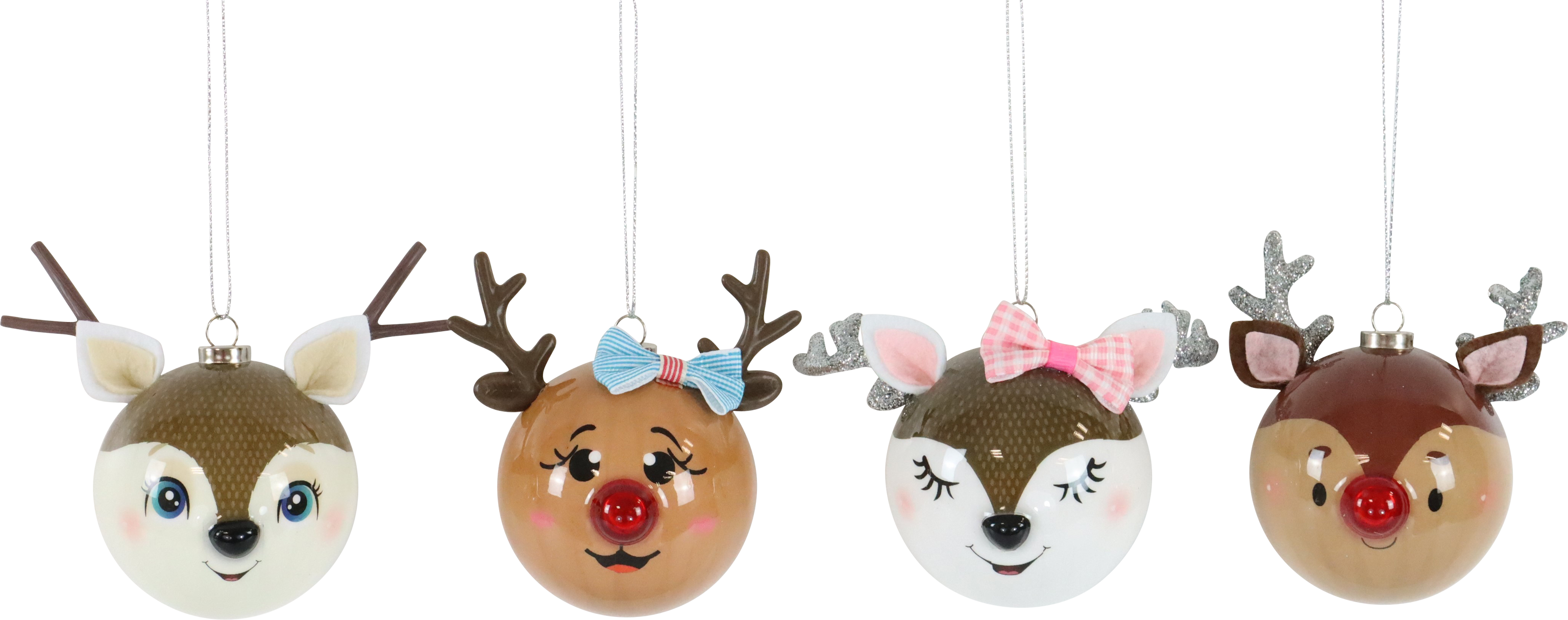 4658 KUGELN CRAZY DEERS  S/4
