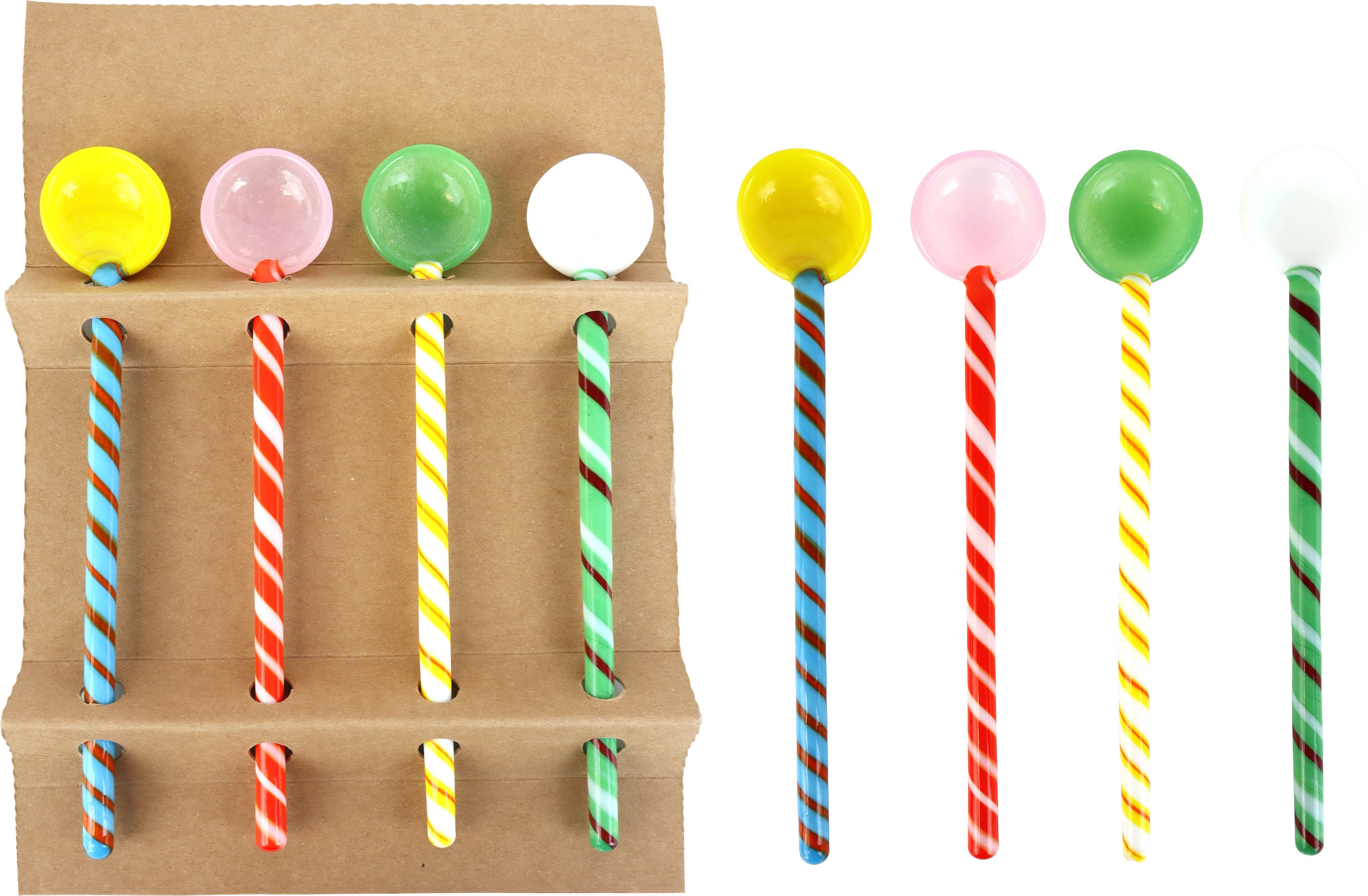 5110 CUCHARA  COLOUR&STRIPES  S/4