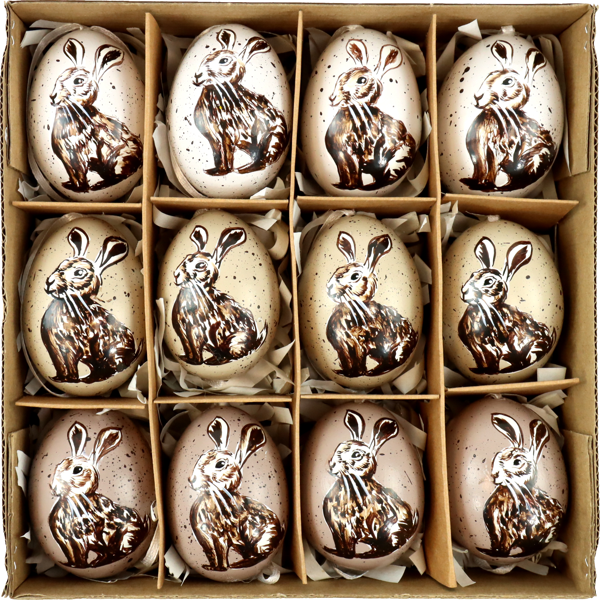 5323 CAJA HUEVOS COUNTRY BUNNY  S/12