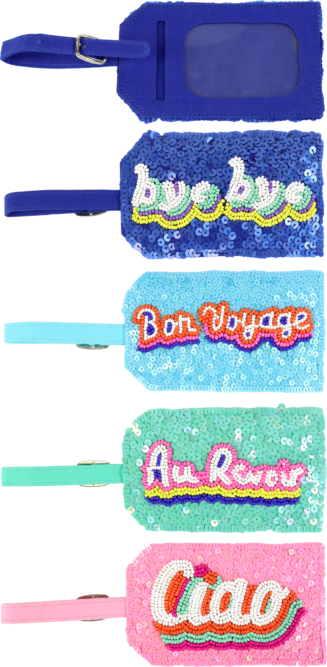 5410 LUGGAGGE TAGS HAPPY TRAVEL  S/4