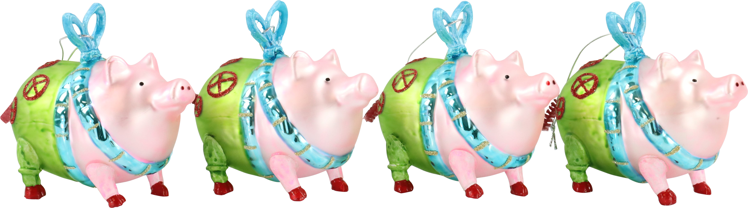 5506 GLASSCHMUCK GLÜCKSSCHWEIN  S/4