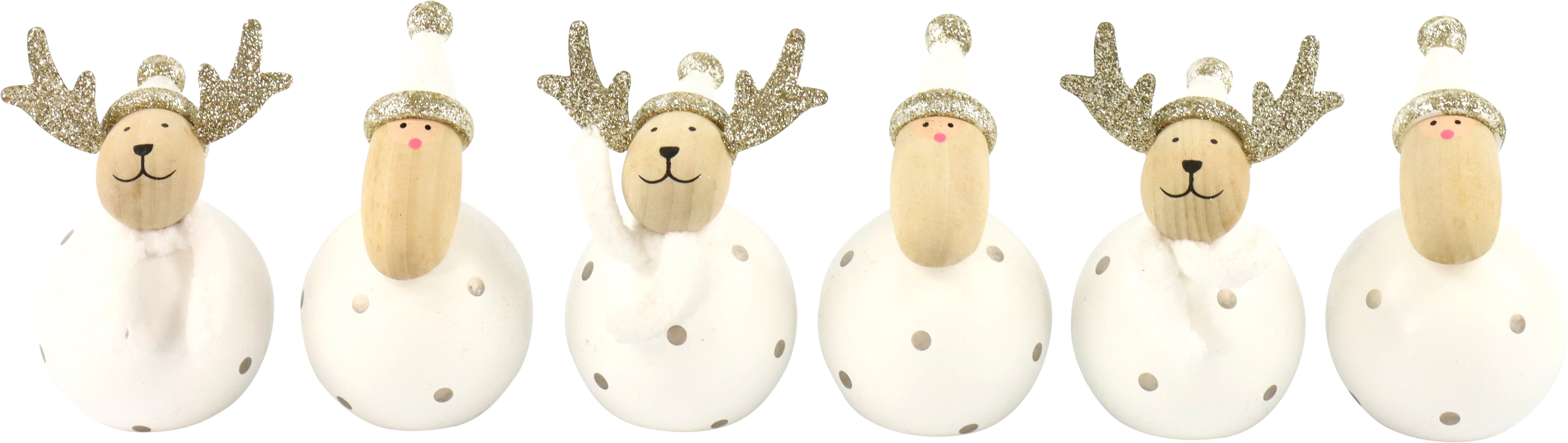 5539 FIGUREN WINTER WONDERLAND  S/6