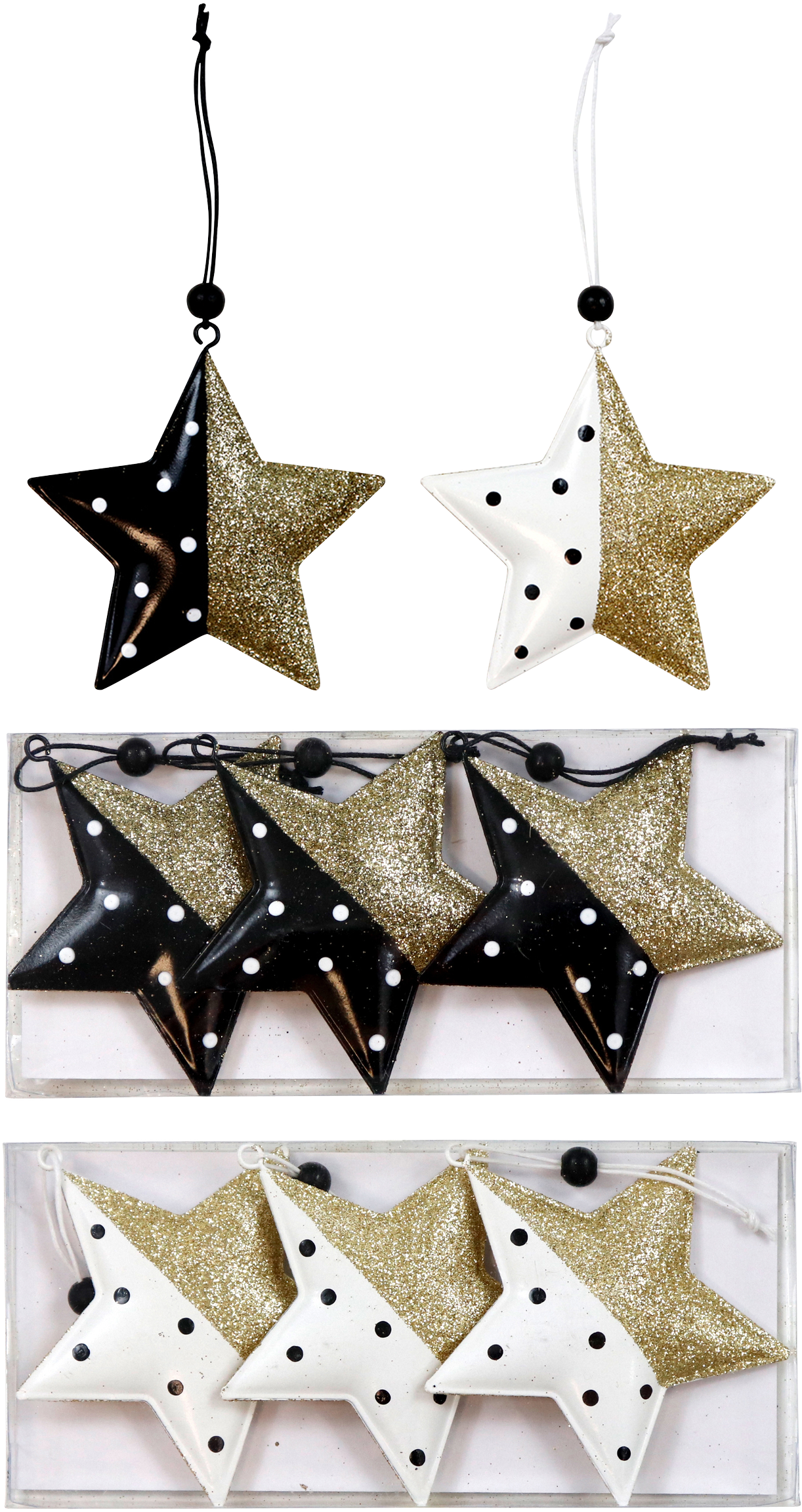 5573 PENDAGLI STELLE IN BOX 6PZ