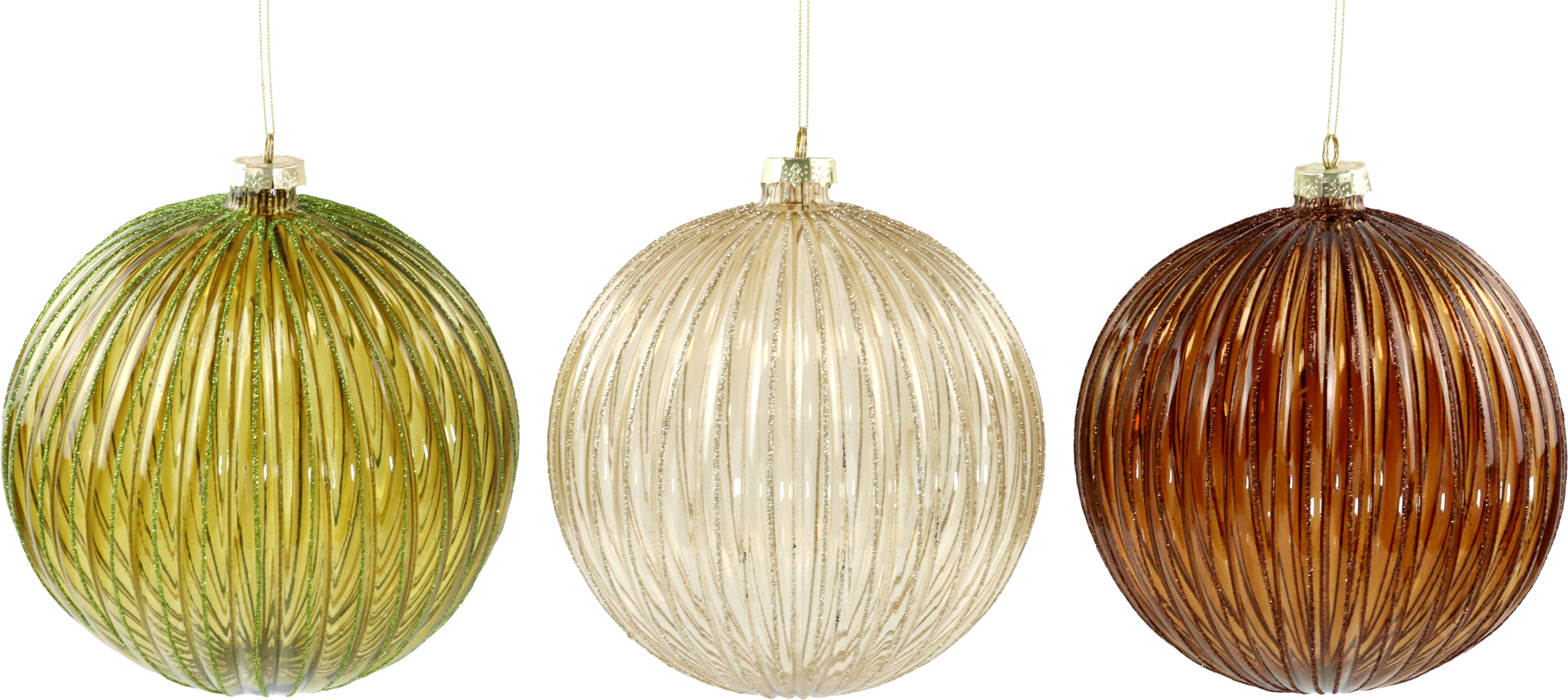 5587 SFERE DI VETRO MYTSTIC MEADOW  3PZ